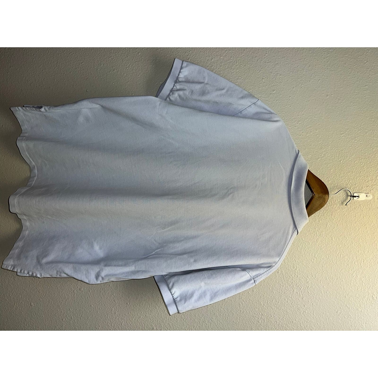 Vintage Polo Ralph Lauren Blue Polo Shirt Pink Pastel Office Top 2XL Size US XXL / EU 58 / 5 - 5 Thumbnail