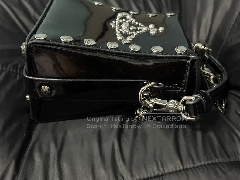 Vivienne Westwood Vivienne Westwood size os Riveted, slim waist bag with a cr Size ONE SIZE - 6 Thumbnail