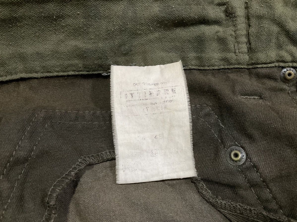 Dolce & Gabbana 🔥Y2K Archived D&G Frayed Corduroy Rebuild Pants Rivet Belt Size US 38 / EU 54 - 18 Thumbnail