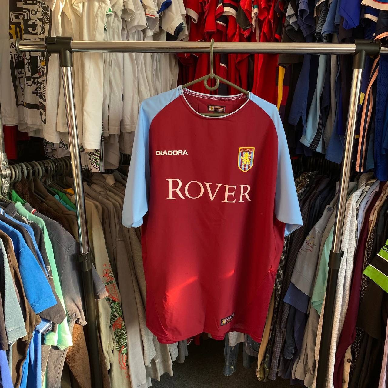Diadora × Vintage Vintage Diadora Aston Villa Rover 2000’s soccer home jersey Size US M / EU 48-50 / 2 - 1 Thumbnail