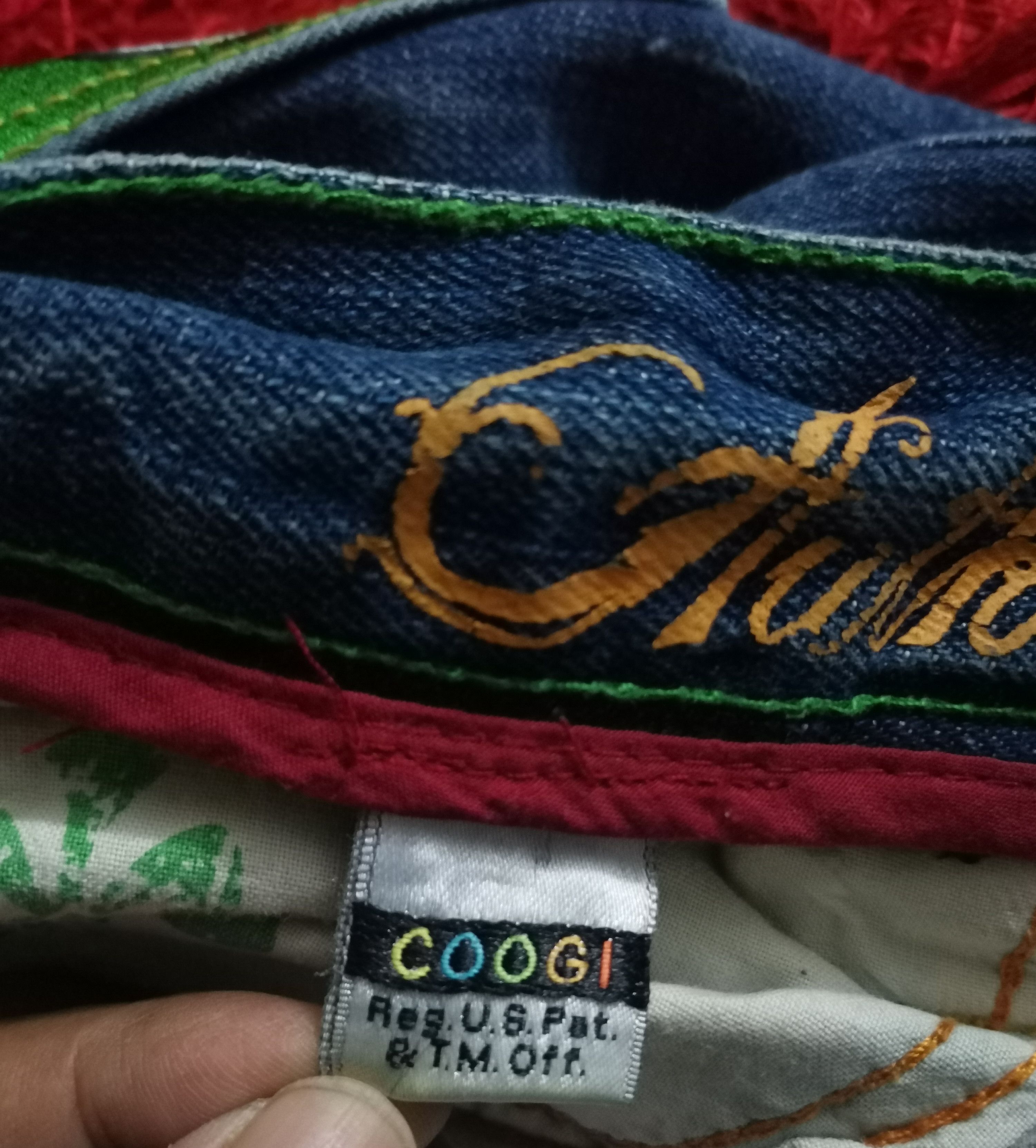 Coogi Coogi Y2k Coogi Jester Skater Cyber Grunge Baggy Jeans Size US 38 / EU 54 - 11 Thumbnail