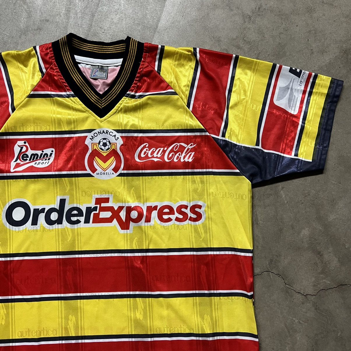 Vintage Vintage 90’s Monarcas Morelia Remini Sport Soccer Jersey Size US XL / EU 56 / 4 - 1 Thumbnail