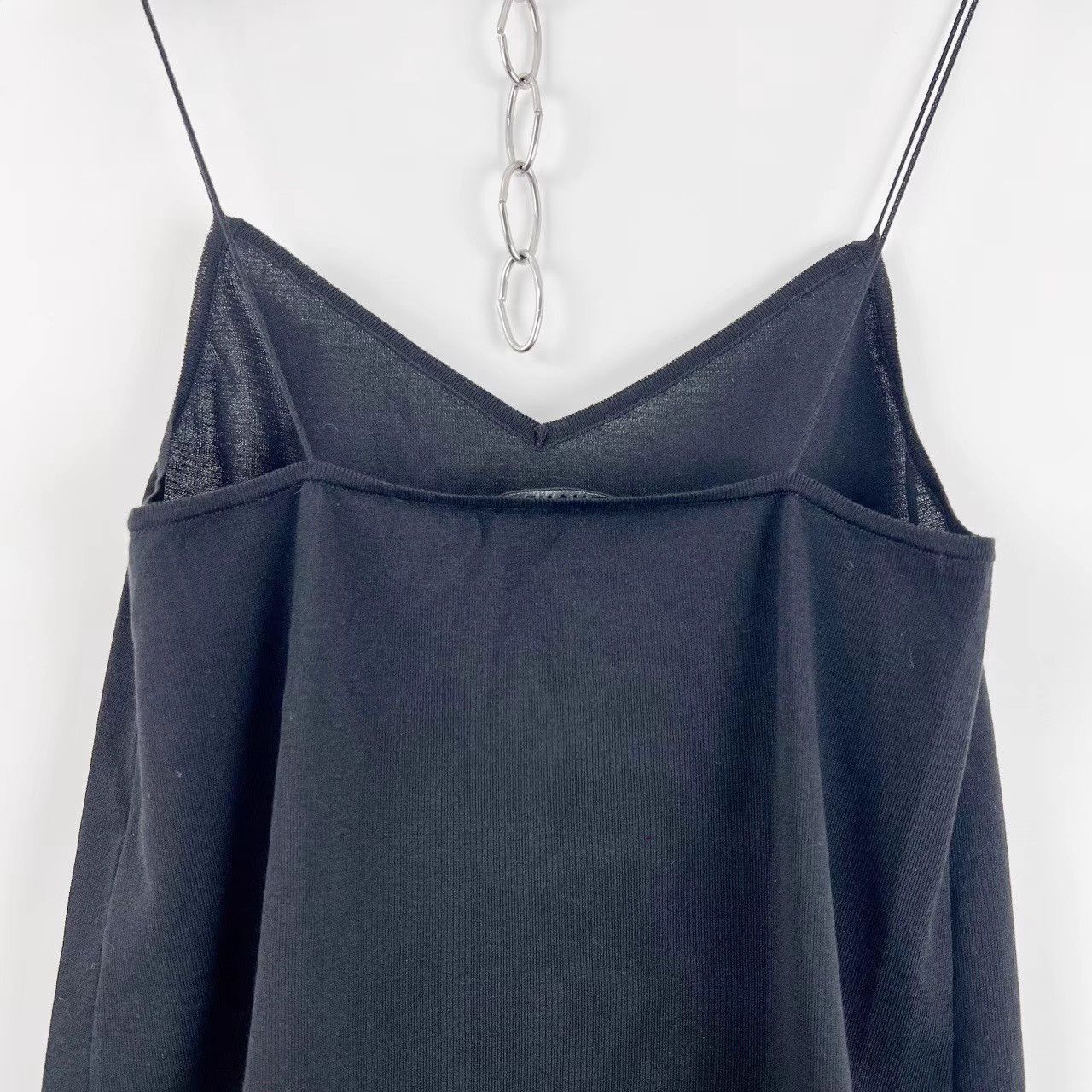 Chanel Chanel Black V-Neck Knit Slip Maxi Dress K12 Size XS / US 0-2 / IT 36-38 - 4 Thumbnail