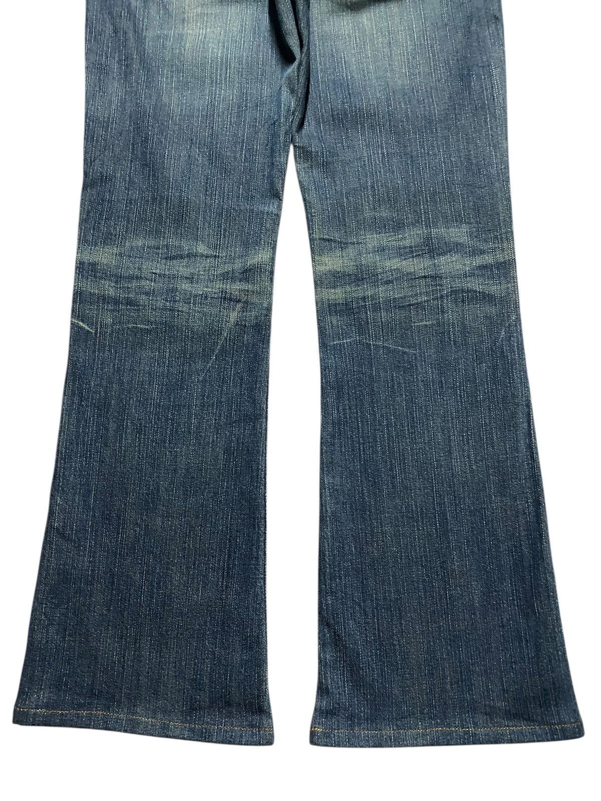 Other Vintage Japan Brand Clathas Flower Button Flare Jeans Size US 30 / EU 46 - 6 Thumbnail