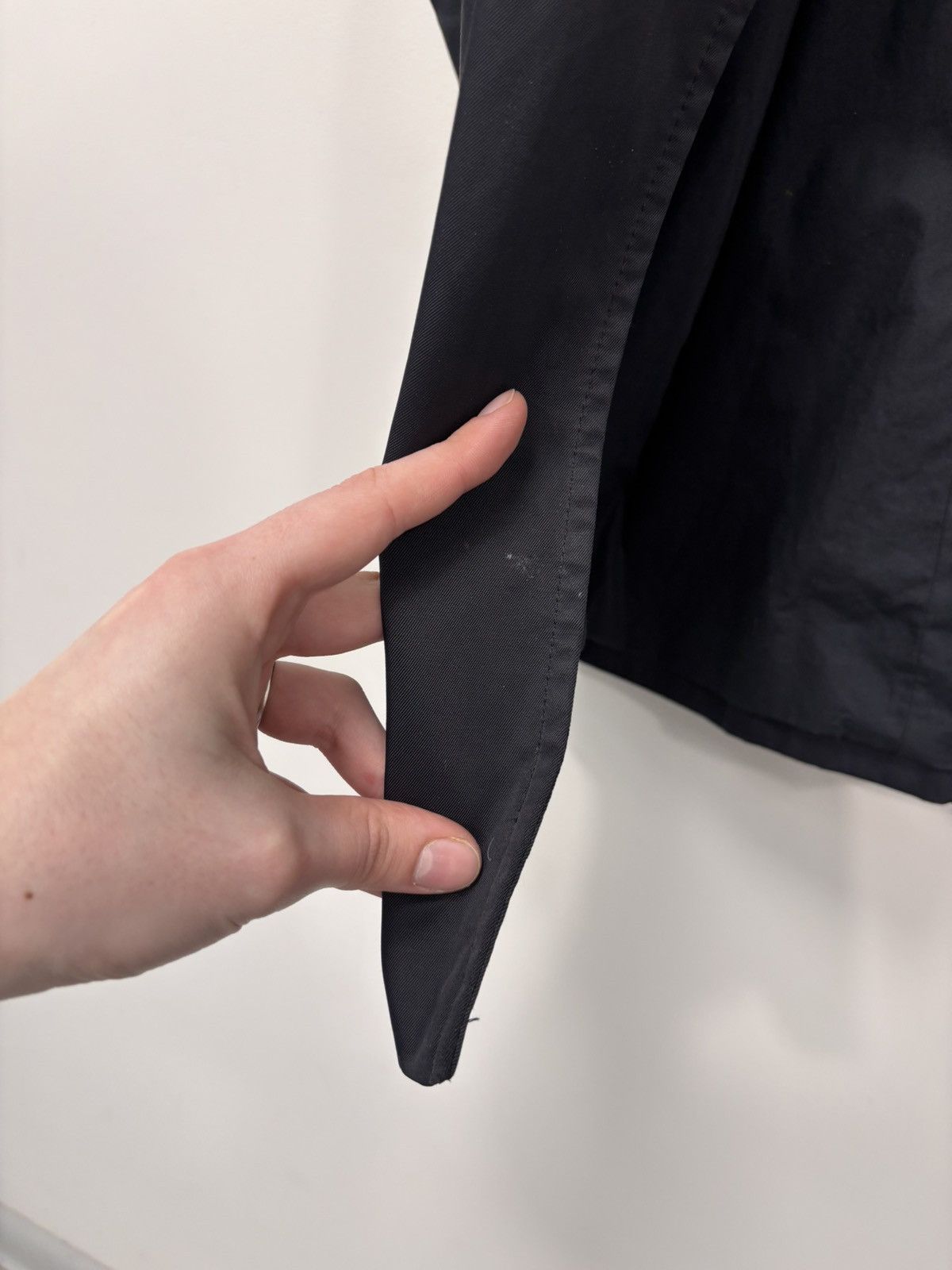 Kenzo Kenzo Homme Men’s Black Cotton Nylon Blend Trench Coat Size US M / EU 48-50 / 2 - 13 Thumbnail