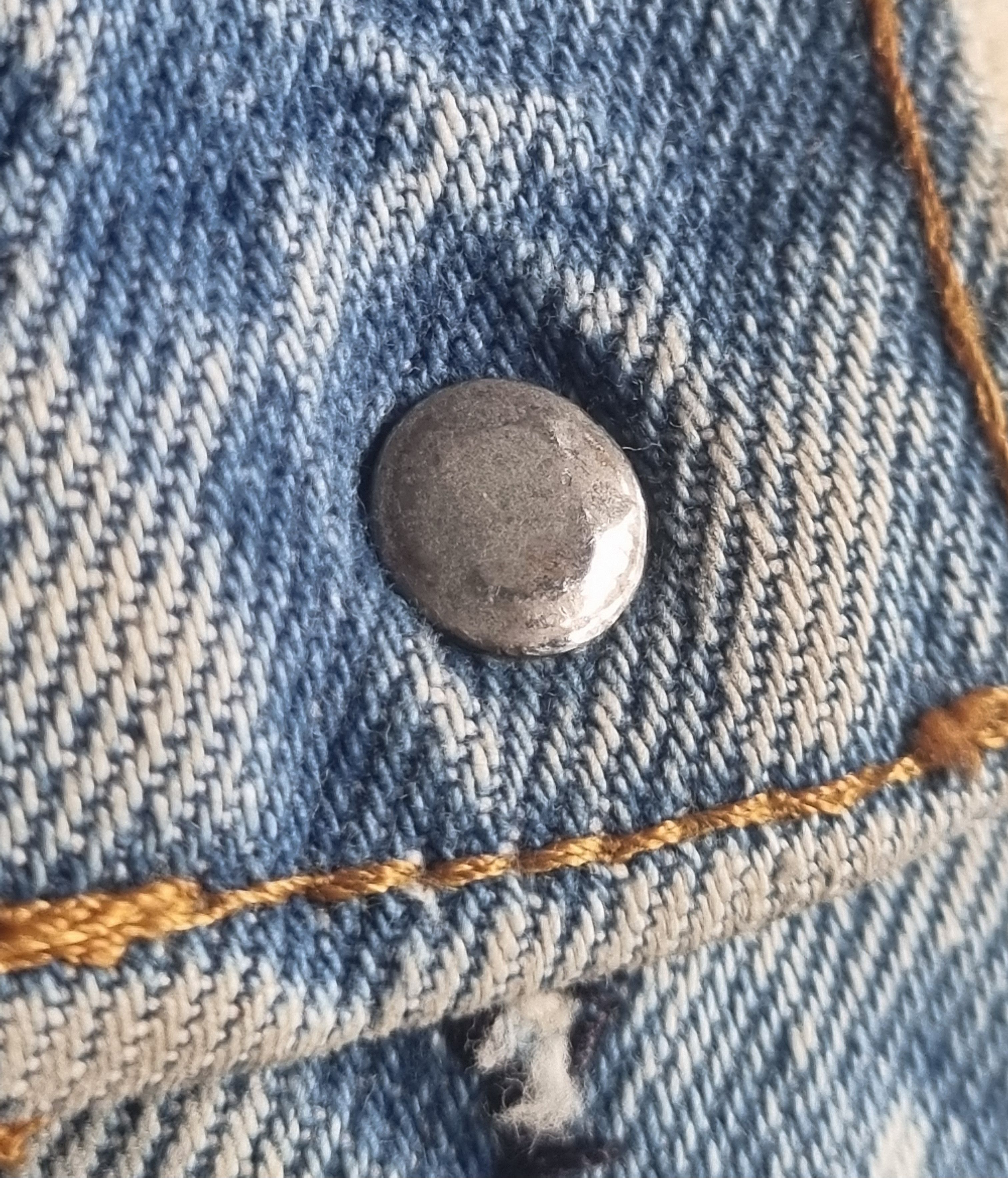 Levi's × Vintage Vintage Levi's Bleached Denim Jacket 70506-0214 Size US S / EU 44-46 / 1 - 12 Thumbnail