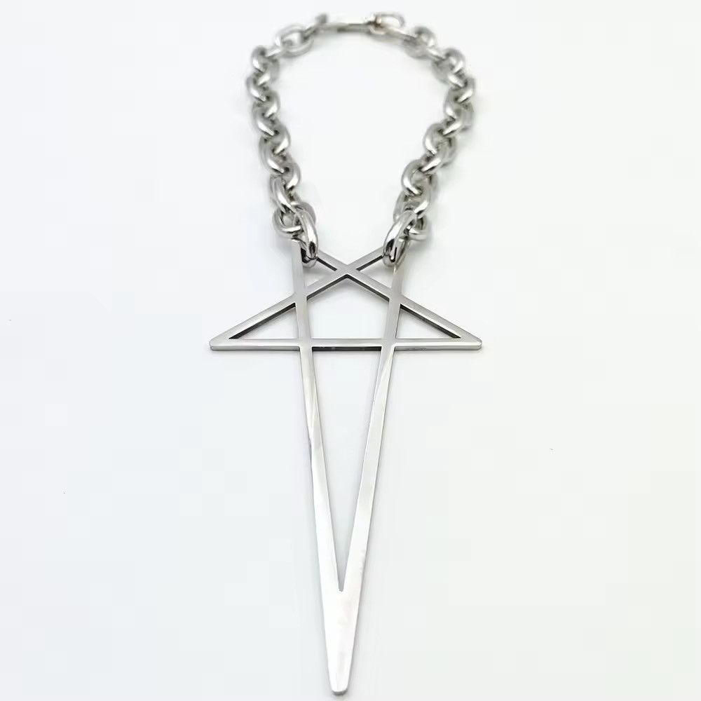 Other Gothic Star Charms Pendant Necklace Size ONE SIZE - 1 Thumbnail