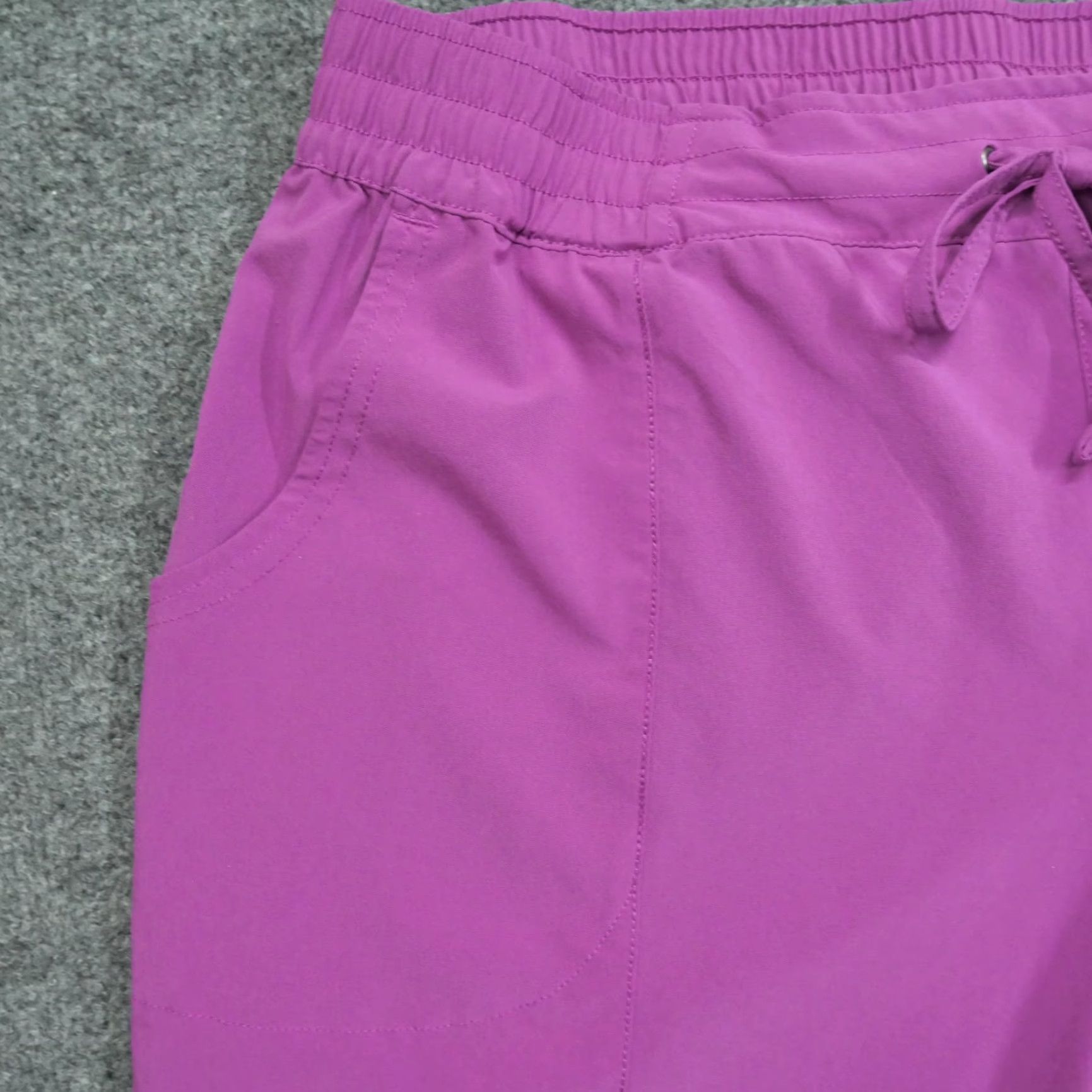 CO Duluth Pants Womens XL Purple Jogger Straight Stretch Lightweight Casual Canvas Size 25" / US 0 / IT 36 - 3 Thumbnail