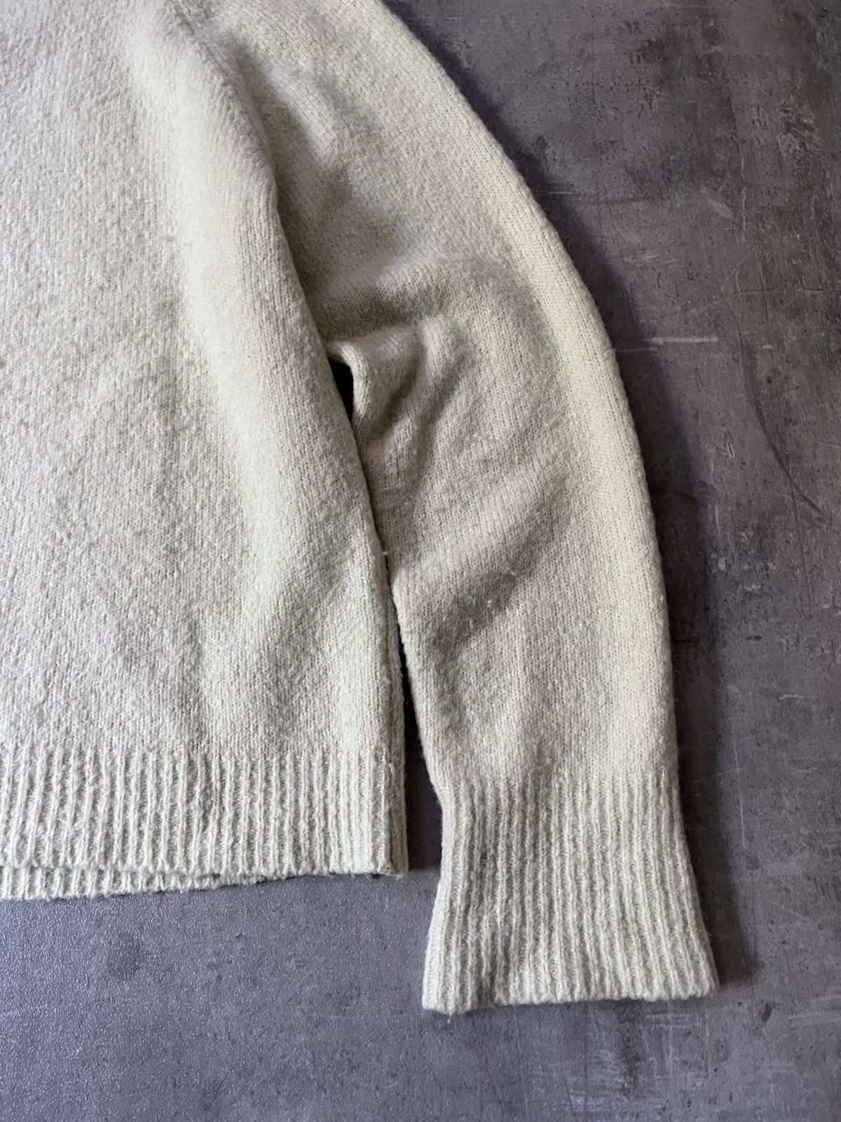 Our Legacy Our Legacy V-Neck Raglan wool alpaca sweater Size US M / EU 48-50 / 2 - 11 Thumbnail