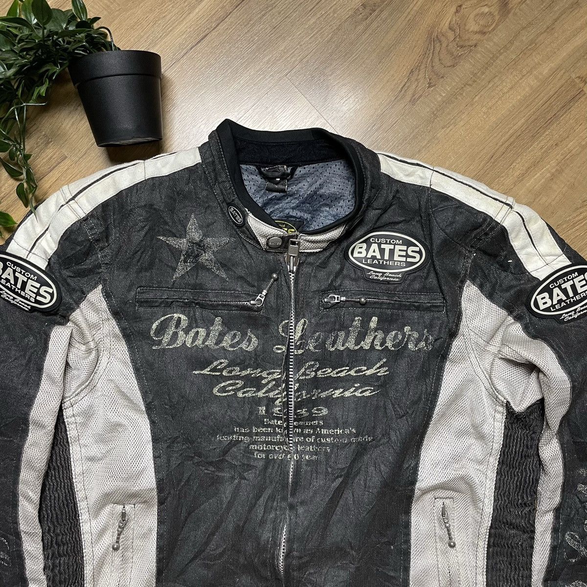 Vintage 90's Customs Bates Leathers Motorcycle Jackets