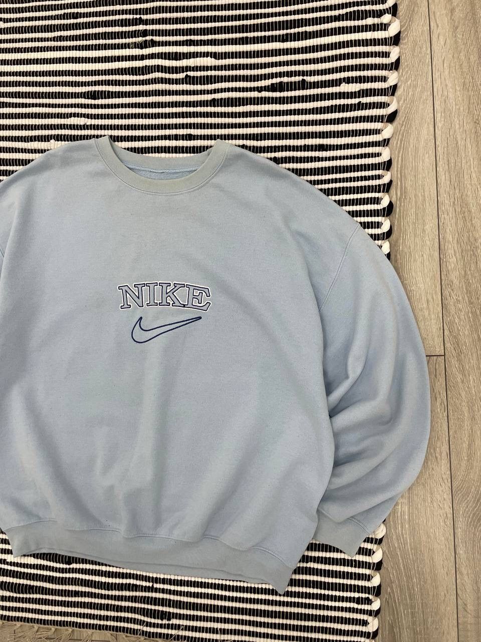 Japanese Brand × Nike × Vintage Vintage Nike Bootleg Big Logo Sweatshirt Y2K Size US XL / EU 56 / 4 - 3 Thumbnail