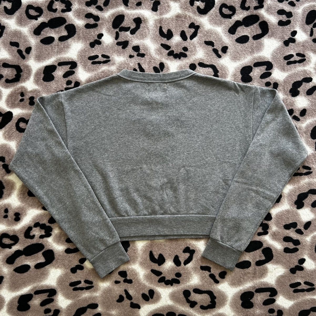 Stussy Authentic Stussy Vintange Y2K 8 Ball Grey Cropped Sweatshirt Size XS / US 0-2 / IT 36-38 - 2 Thumbnail