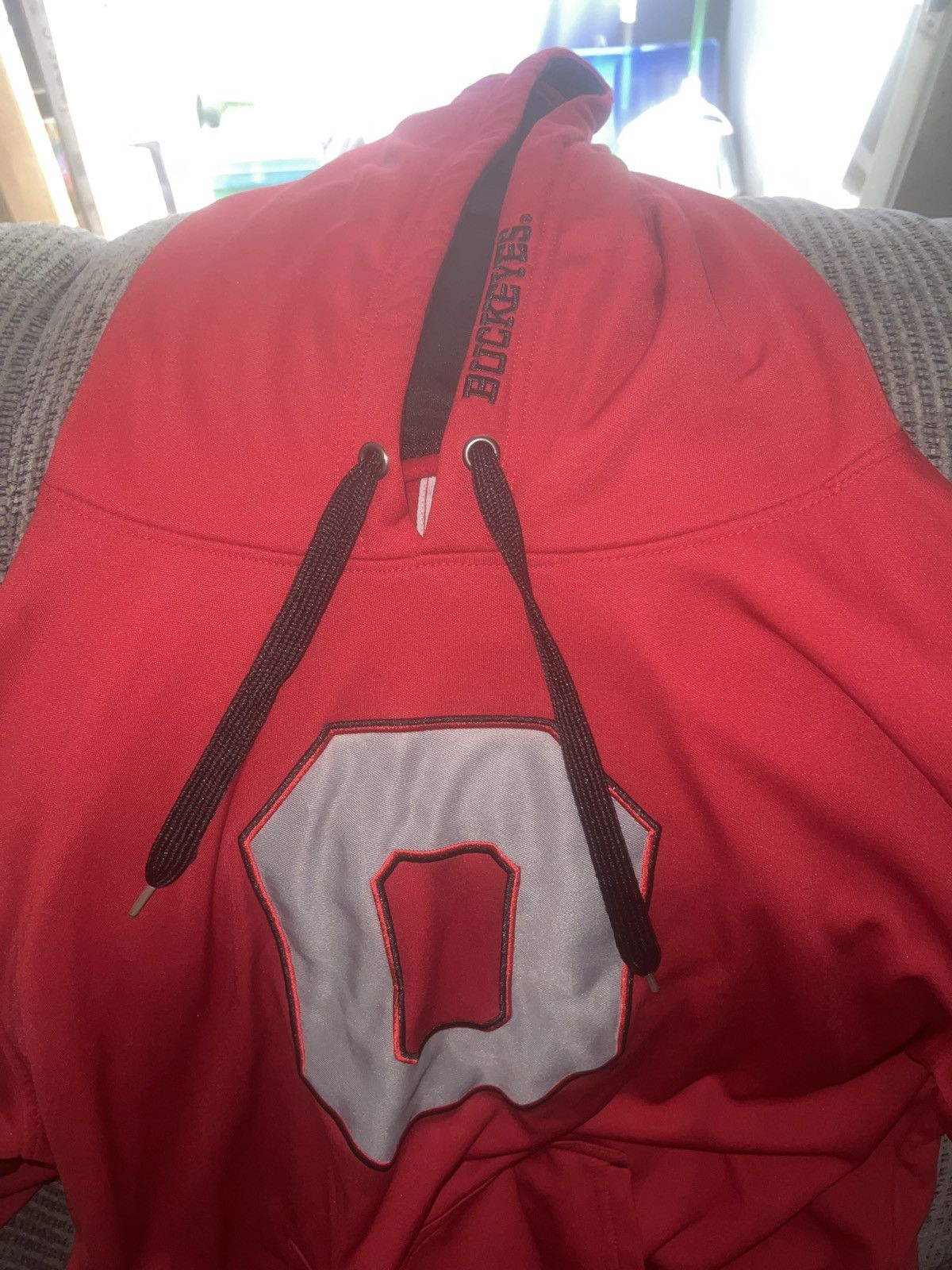 NCAA Scarlet § Gray Authentic Apparel Ohio State Buckeyes Hoodie Size US XL / EU 56 / 4 - 3 Thumbnail