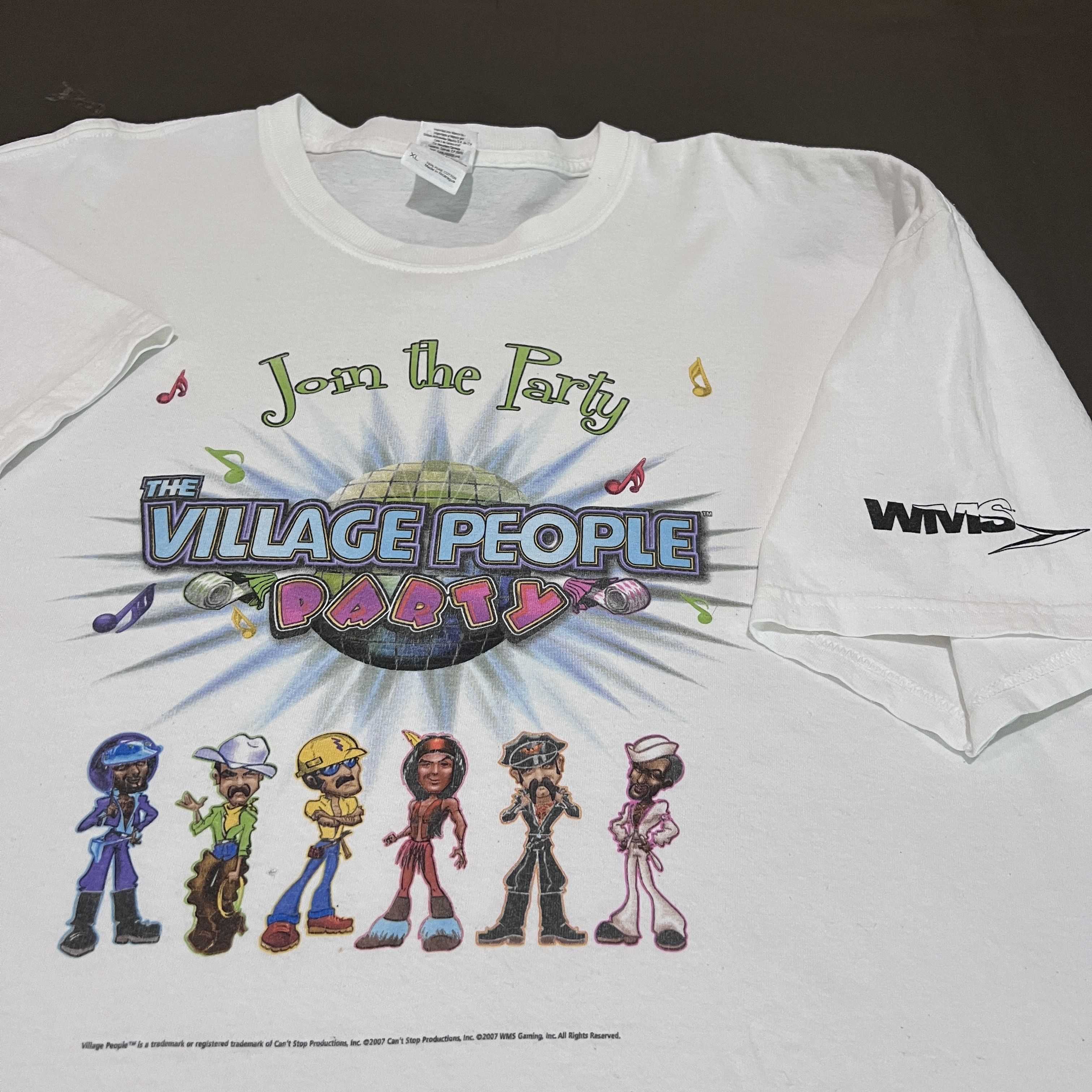 Band Tees Vintage Y2K Village People Promo Tee XL Disco Soul Jazz R&B Size US XL / EU 56 / 4 - 1 Thumbnail