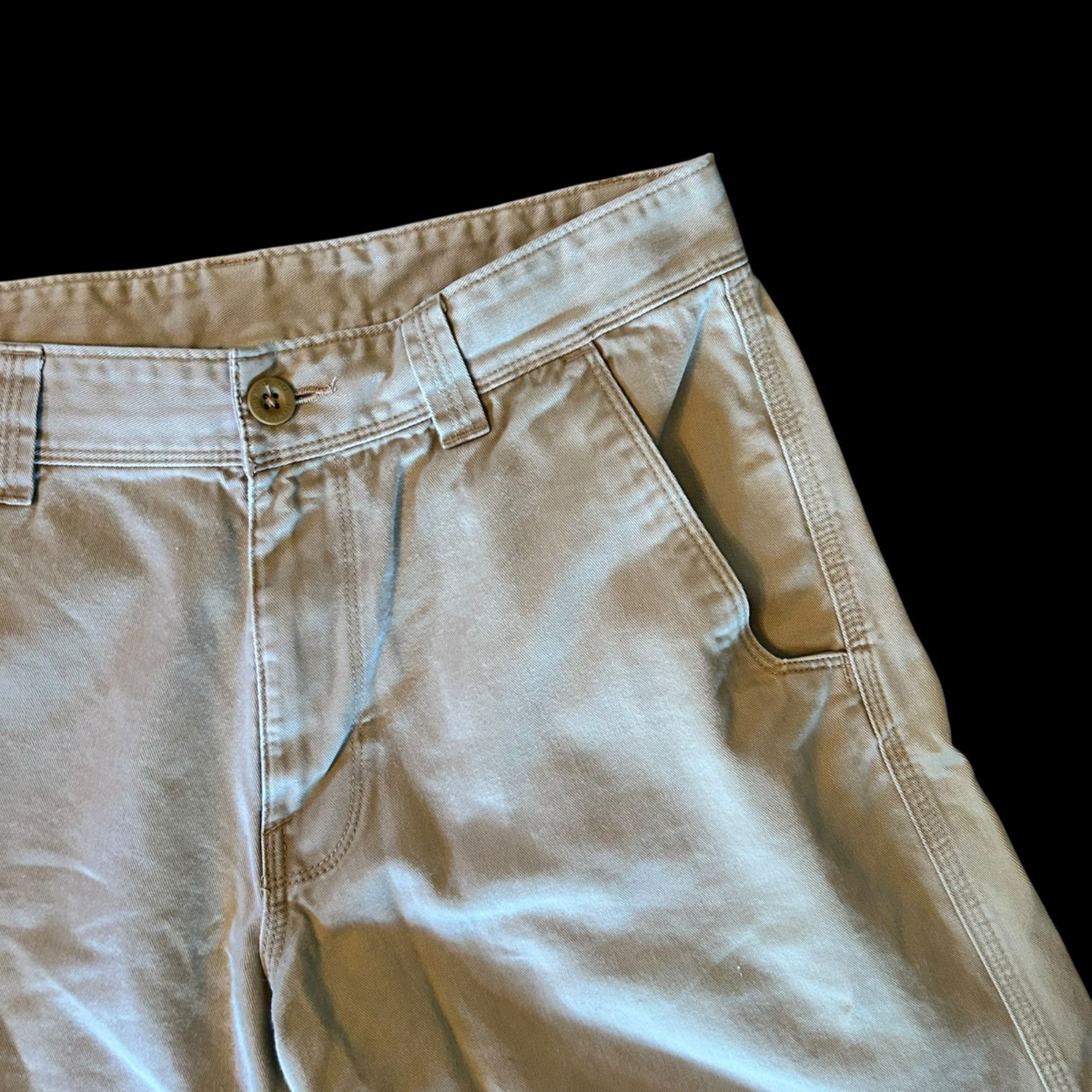 The North Face The North Face 100% Cotton Khaki Shorts 30 Size US 30 / EU 46 - 2 Thumbnail
