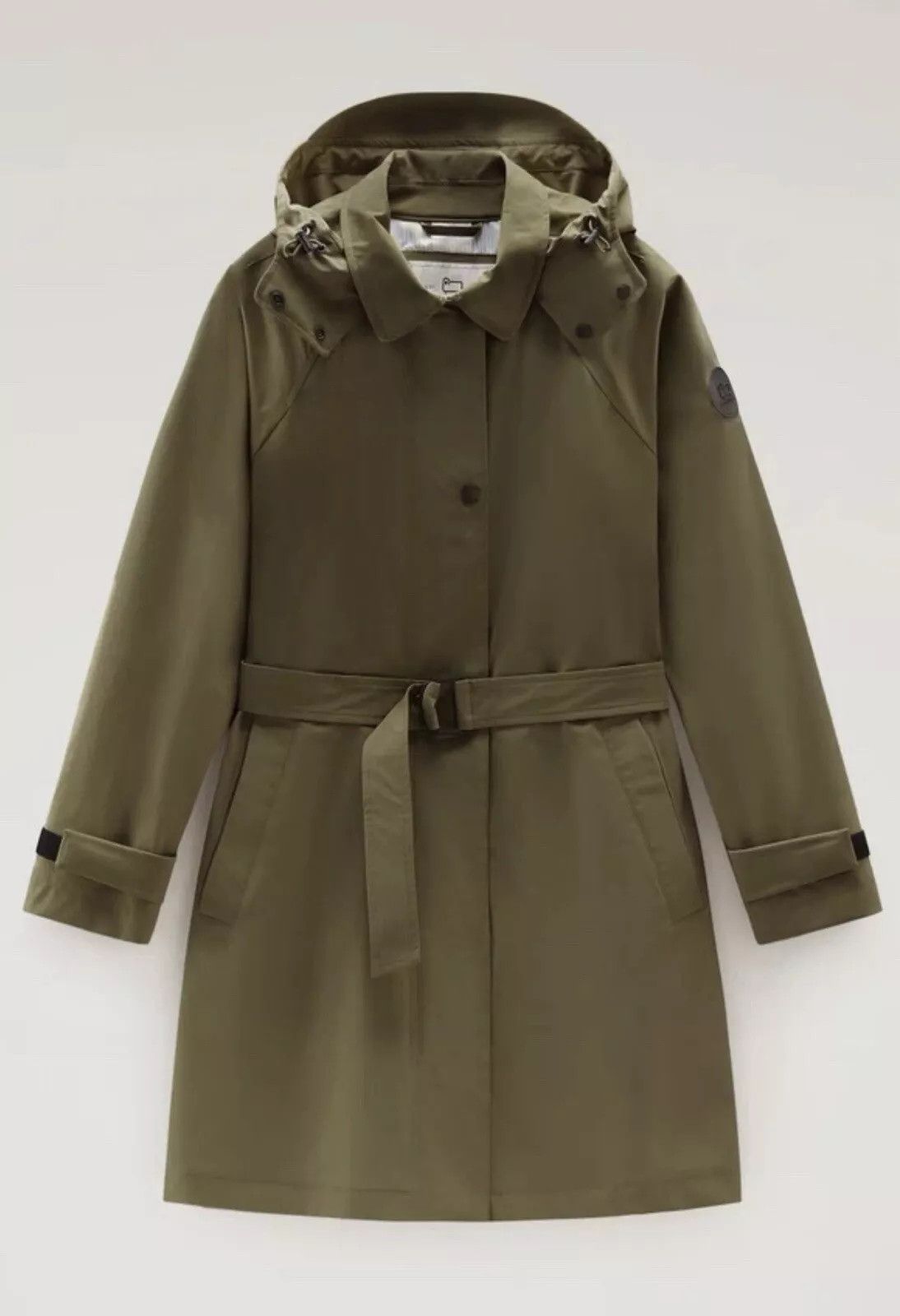 Woolrich Woolen Mills Woolrich Fayette Light Coat Green Membrane Women’s – Size M Size M / US 6-8 / IT 42-44 - 3 Thumbnail