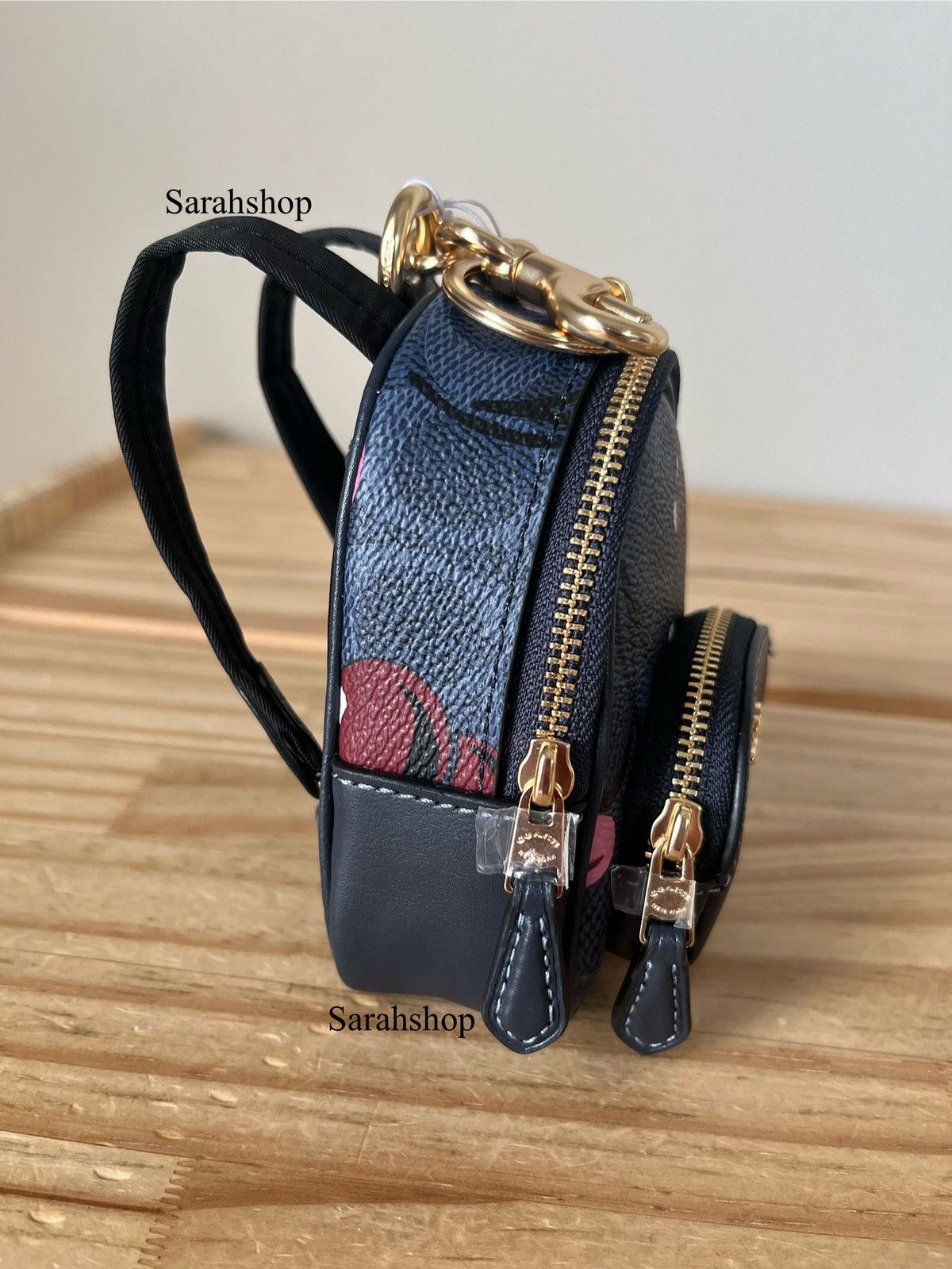 Coach Coach Mini Court Backpack Bag Charm Size ONE SIZE - 3 Thumbnail