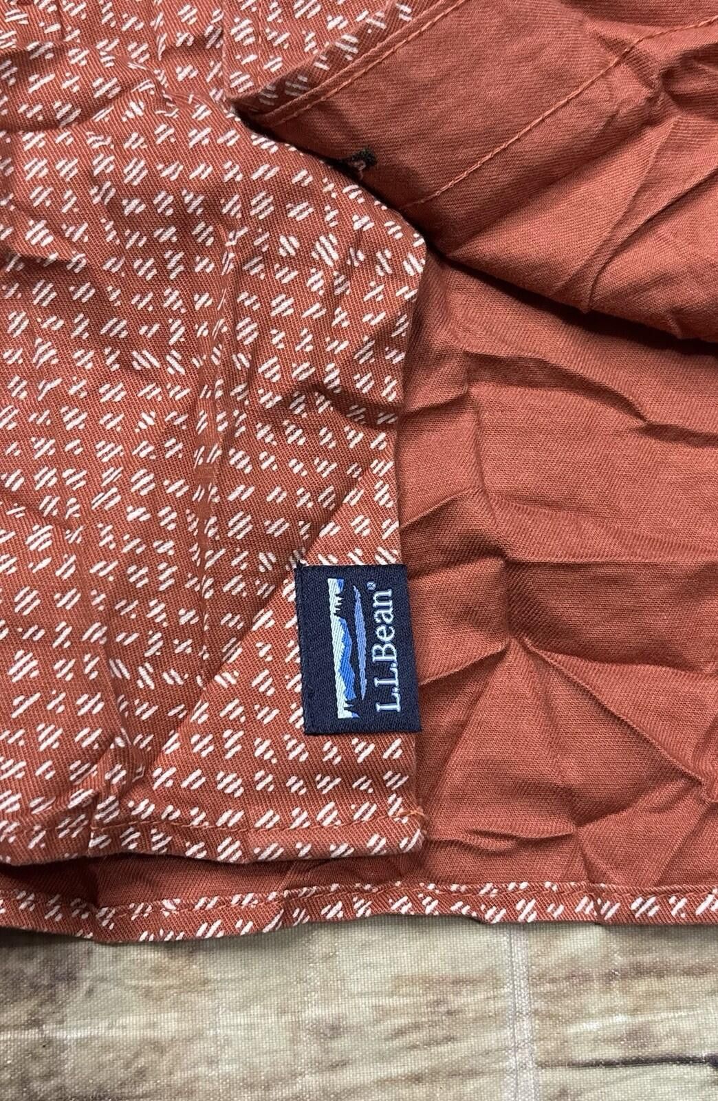 L.L. Bean LL Bean Shirt Mens 2XL Lakewashed Camp Stretch Geometric Size US XXL / EU 58 / 5 - 7 Thumbnail