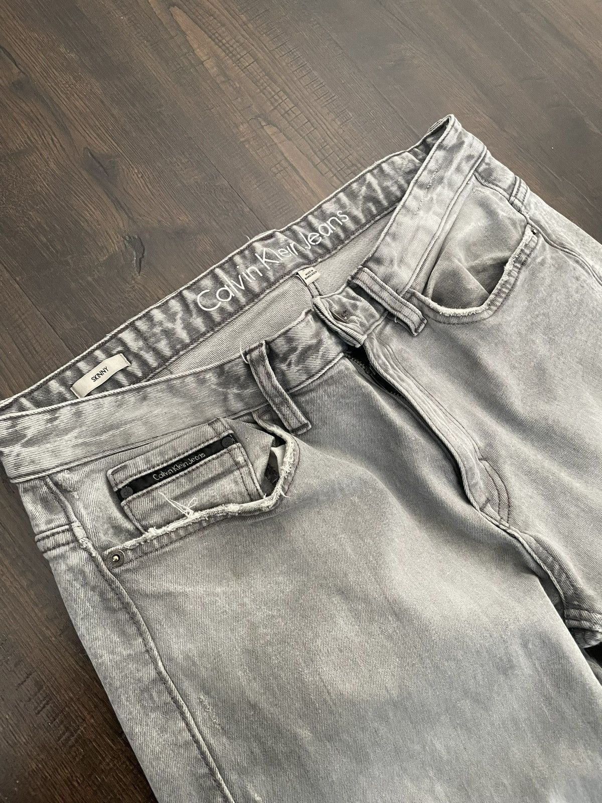 Calvin Klein Calvin Klein Skinny Jeans Grey Size US 32 / EU 48 - 2 Thumbnail