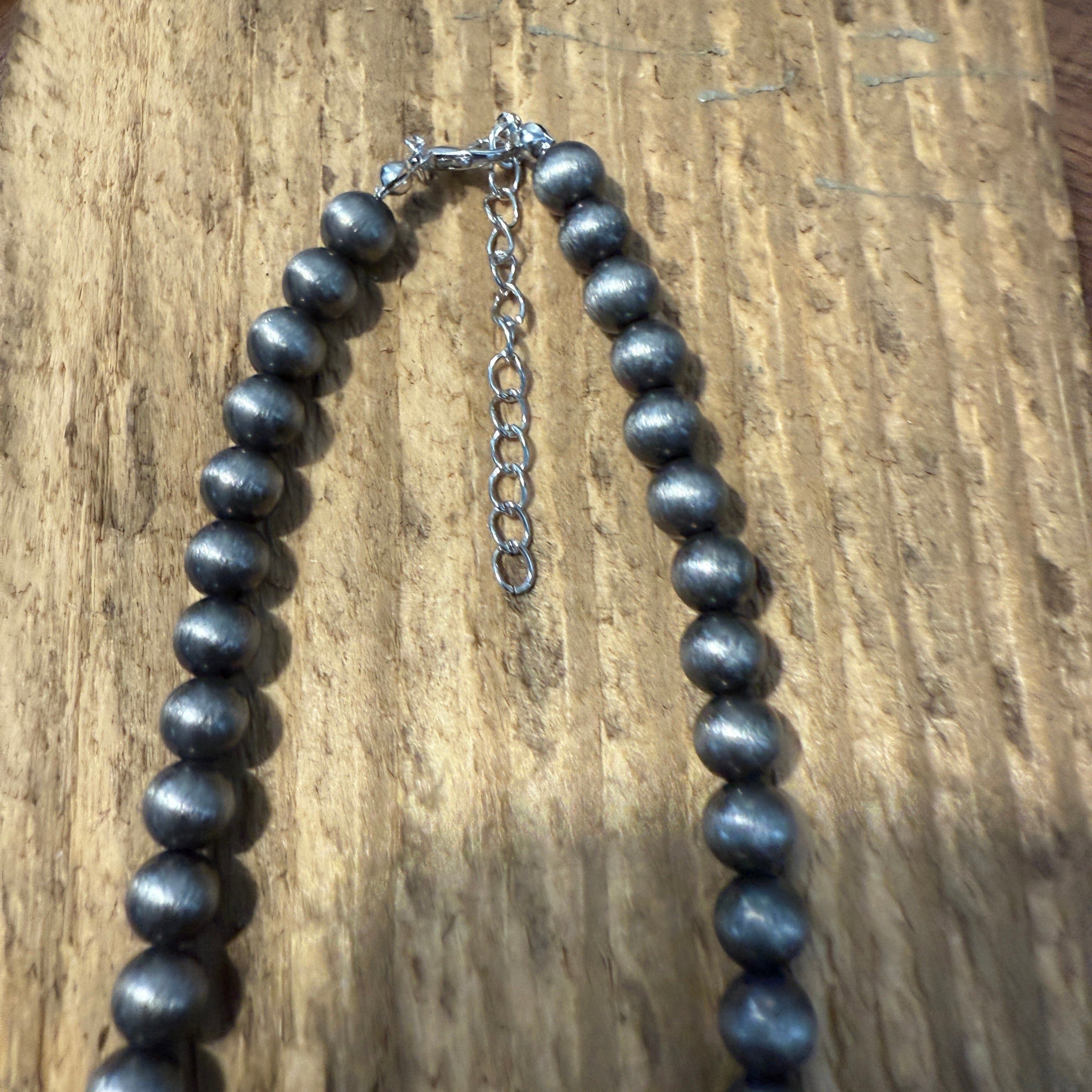 Other Four Strand Faux Pearl Necklace With Extender Layered Beads Size ONE SIZE - 7 Thumbnail