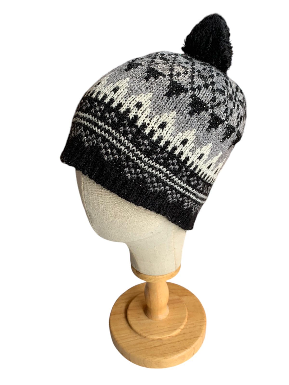Japanese Brand × Kapital × Vintage Knitted Lowrys Farm Japanese Winter Session Nice Design Hat Size ONE SIZE - 4 Thumbnail