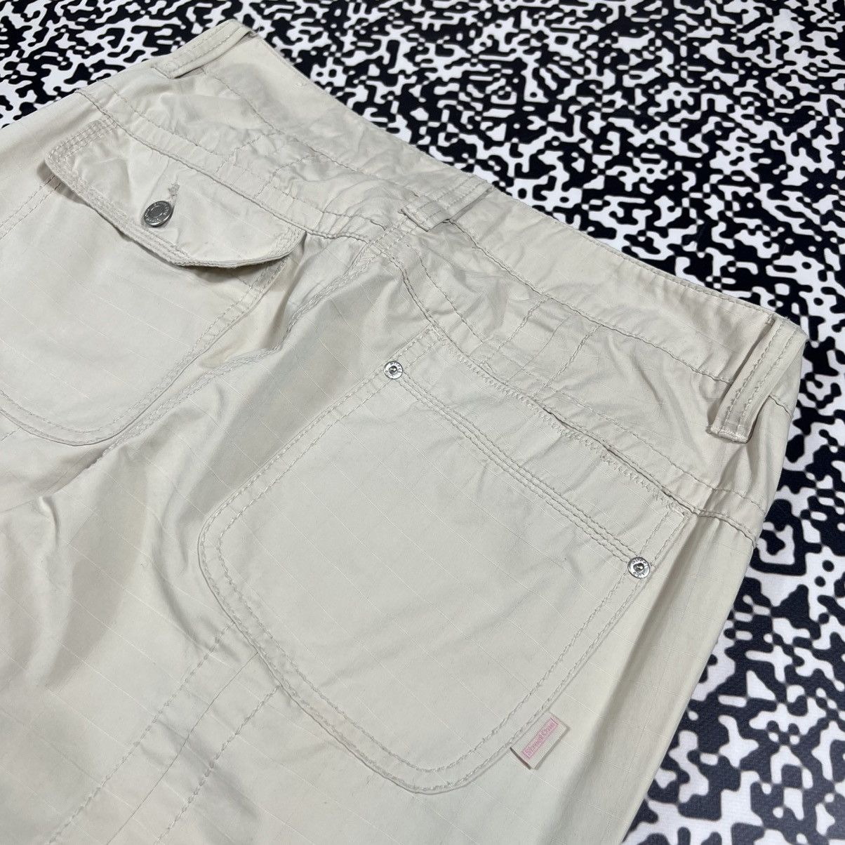 Japanese Brand Vintage Y2K Japanese Parachute Cargo Pants 90s Retro Style Size 28" / US 6 / IT 42 - 9 Thumbnail