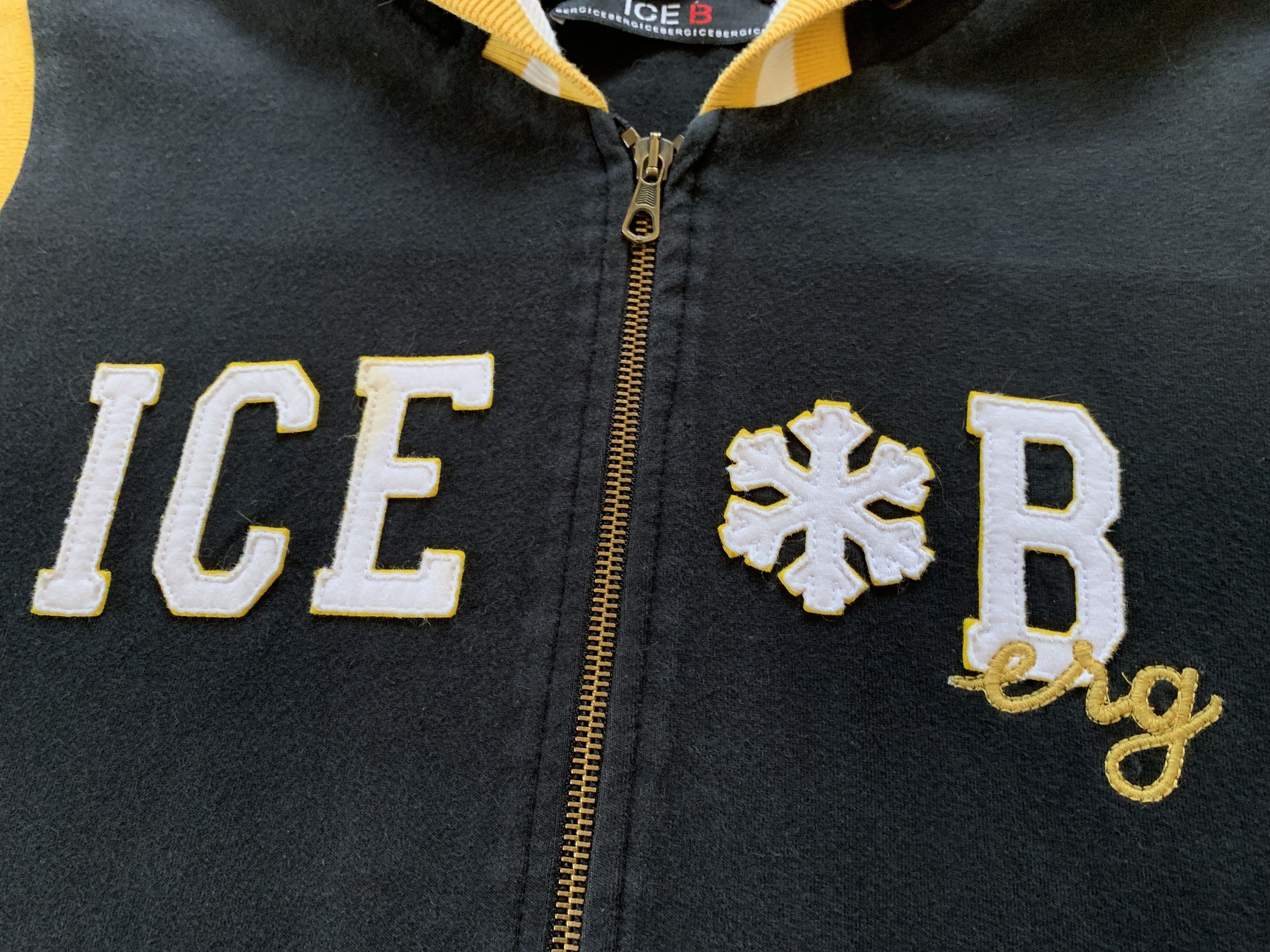 Iceberg Vintage Iceberg Black Hoodie Size US S / EU 44-46 / 1 - 5 Thumbnail