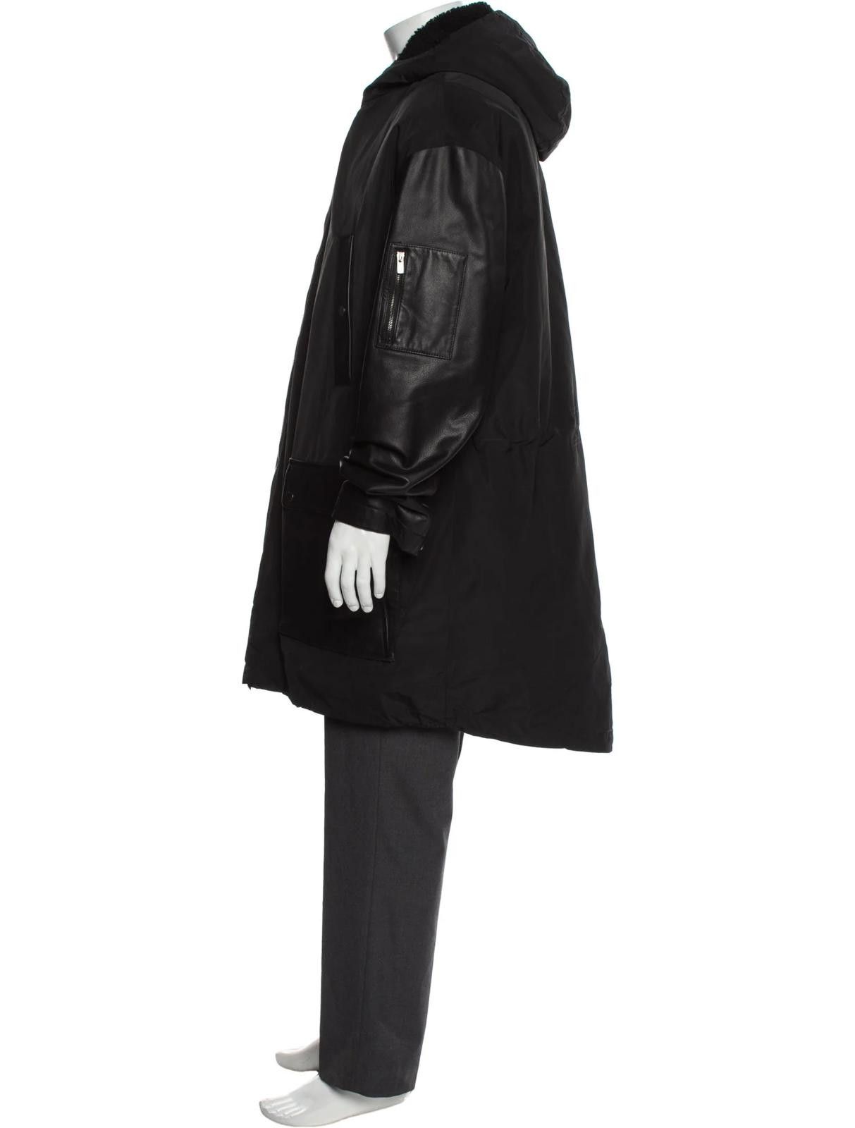 Drome DROMe Black Men's Hooded Parka Size: XL Size US XL / EU 56 / 4 - 2 Thumbnail