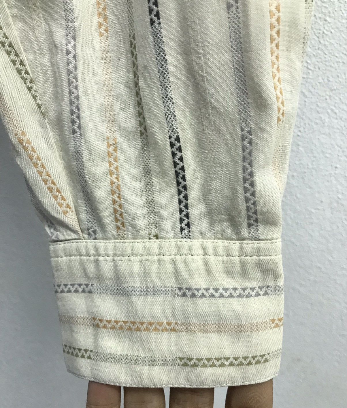 Japanese Brand × Kansai Yamamoto × Vintage Vintage Kansai Profumo Long Sleeve Shirt Button Up Size US M / EU 48-50 / 2 - 6 Thumbnail
