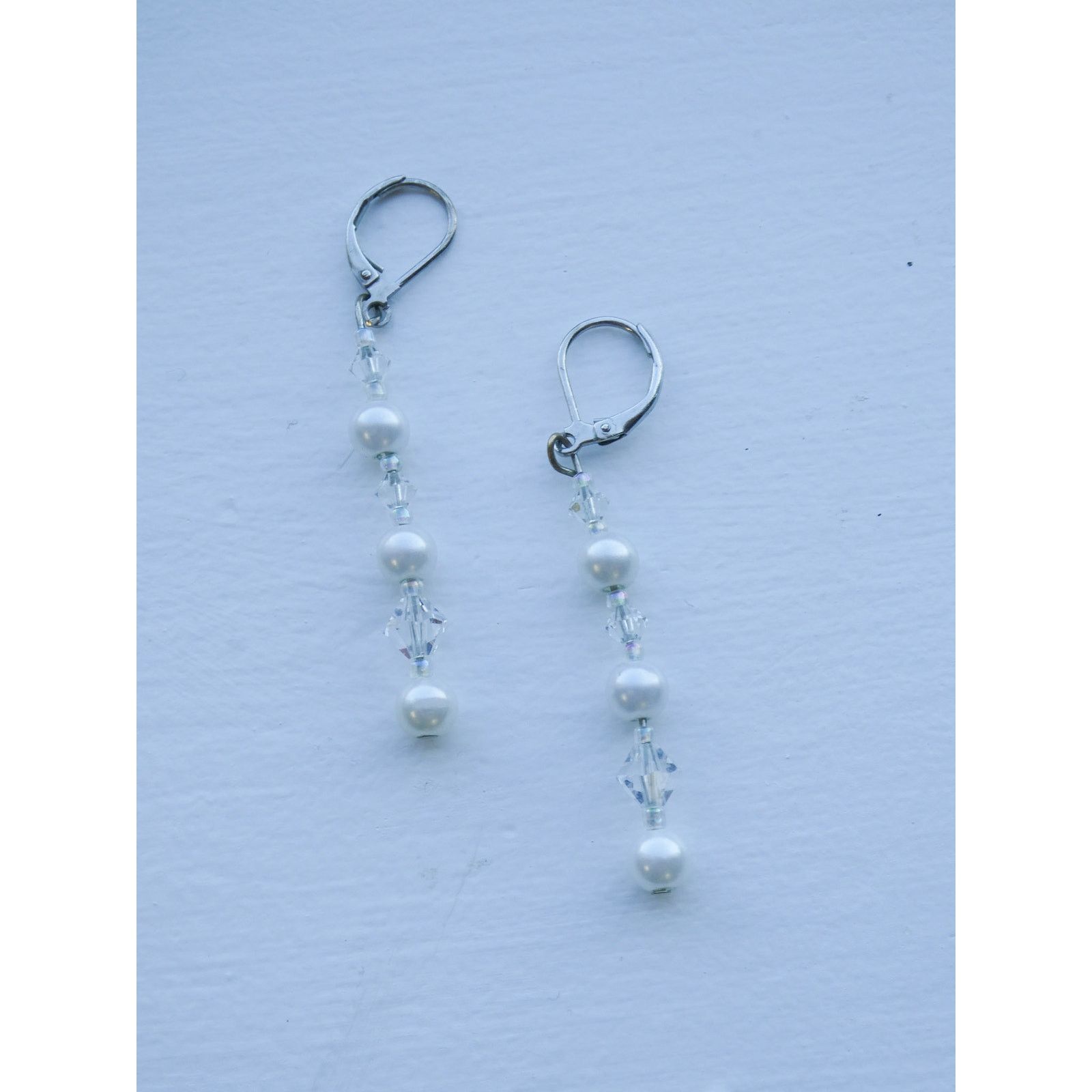 Vintage Pearl Drop Earrings Size ONE SIZE - 5 Thumbnail
