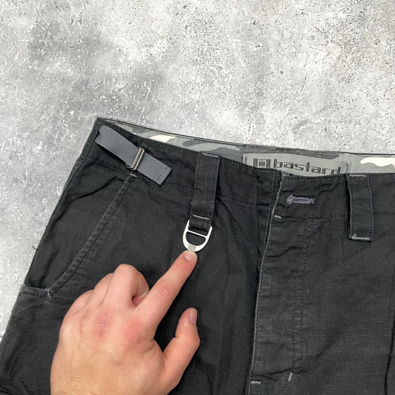 Japanese Brand Bastard Cotton Ripstop Cargo Pants Faded Black Size W30 L31 Size US 30 / EU 46 - 13 Thumbnail