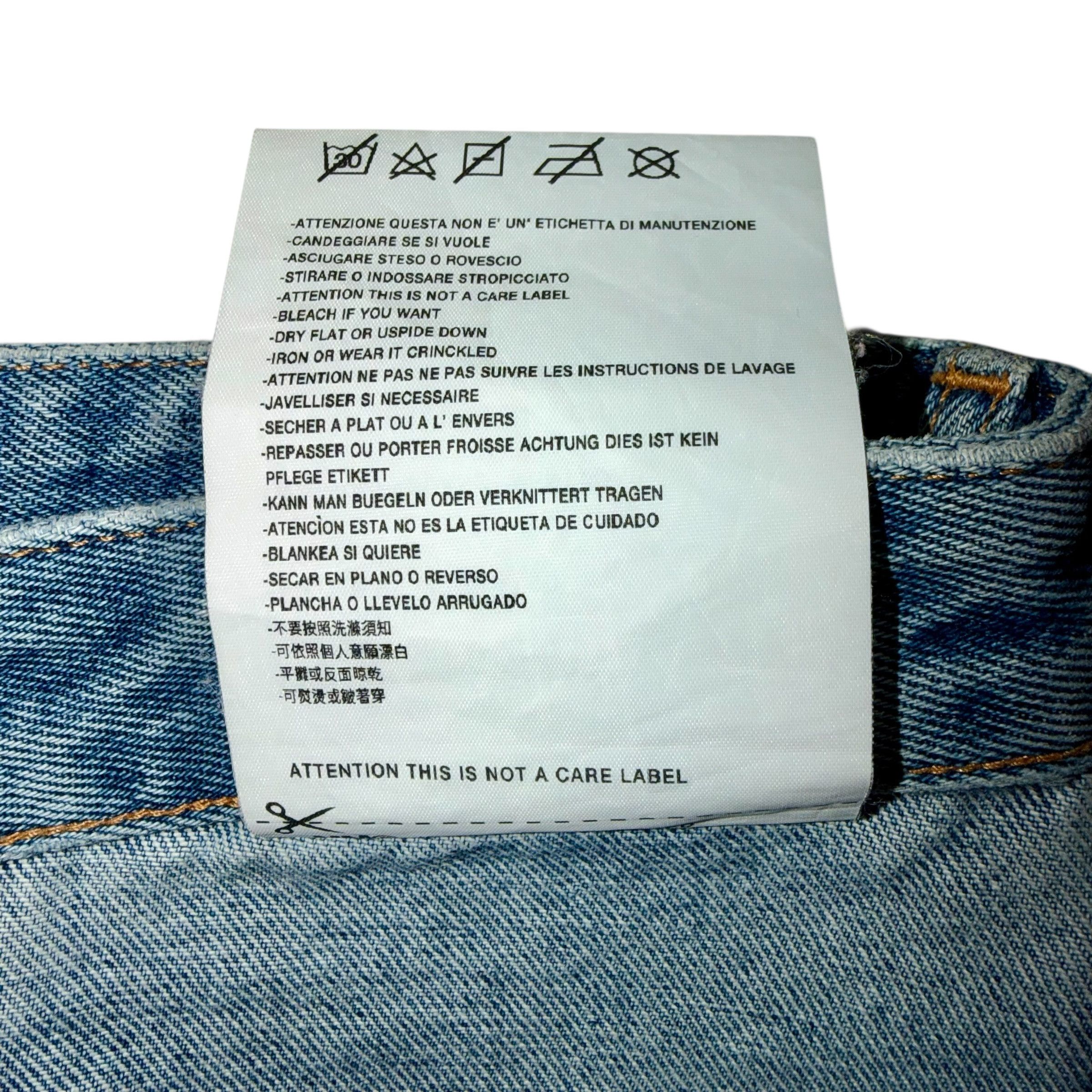Maison Margiela Maison Margiela MM6 2021 Inside Out Panelled Jeans Size 28" / US 6 / IT 42 - 7 Thumbnail
