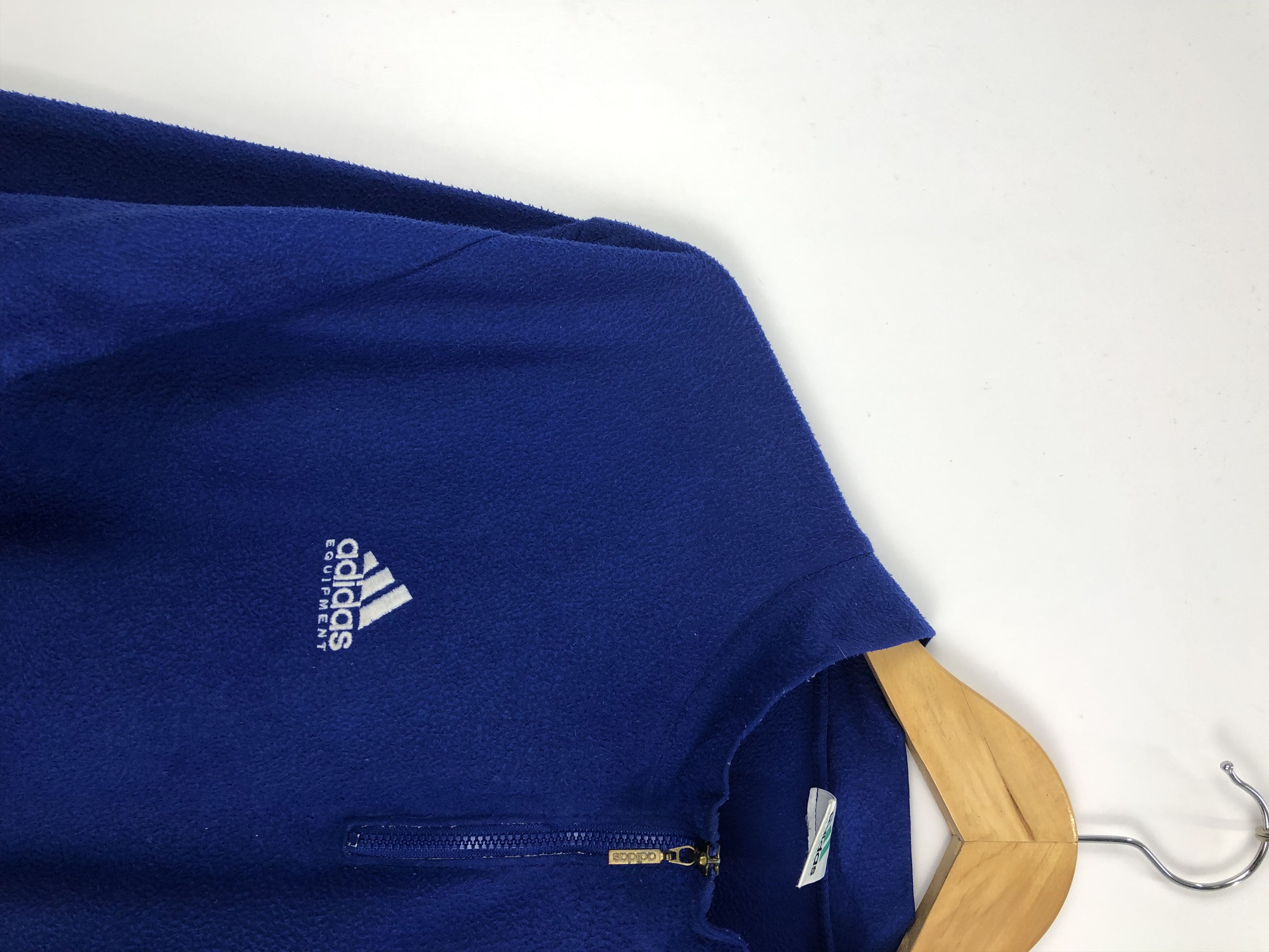 Adidas × Vintage Vintage Adidas Half Zipper Jacket Size US M / EU 48-50 / 2 - 8 Thumbnail
