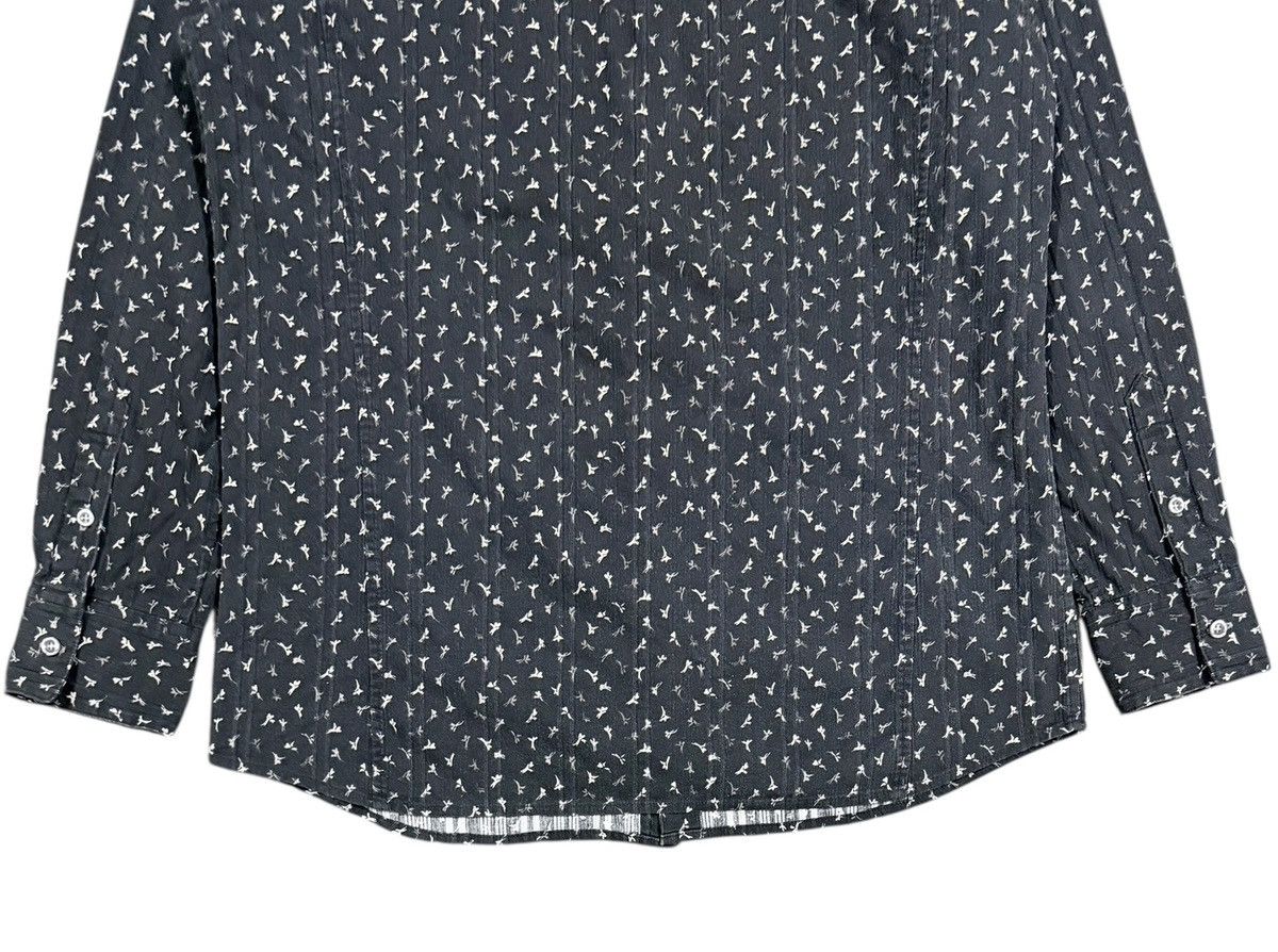 Yohji Yamamoto A.A.R Yohji Yamamoto Printed Shirt Button Ups Designer Size US L / EU 52-54 / 3 - 11 Thumbnail