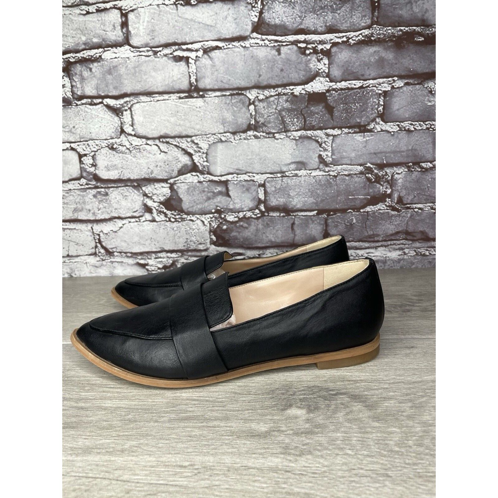 Other Dr. Scholls Original Collection Ashah Black Leather Pointed Size US 7.5 / IT 37.5 - 16 Thumbnail