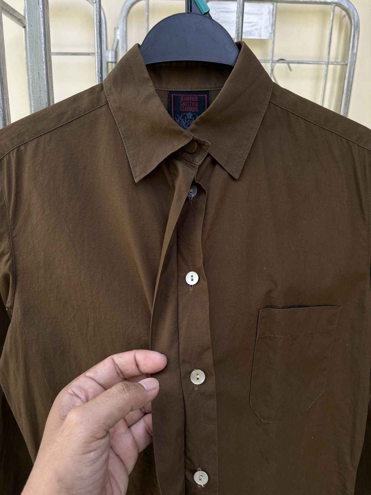 Jean Paul Gaultier Jean Paul Gaultier JPG brown lady shirt Size M / US 6-8 / IT 42-44 - 7 Thumbnail