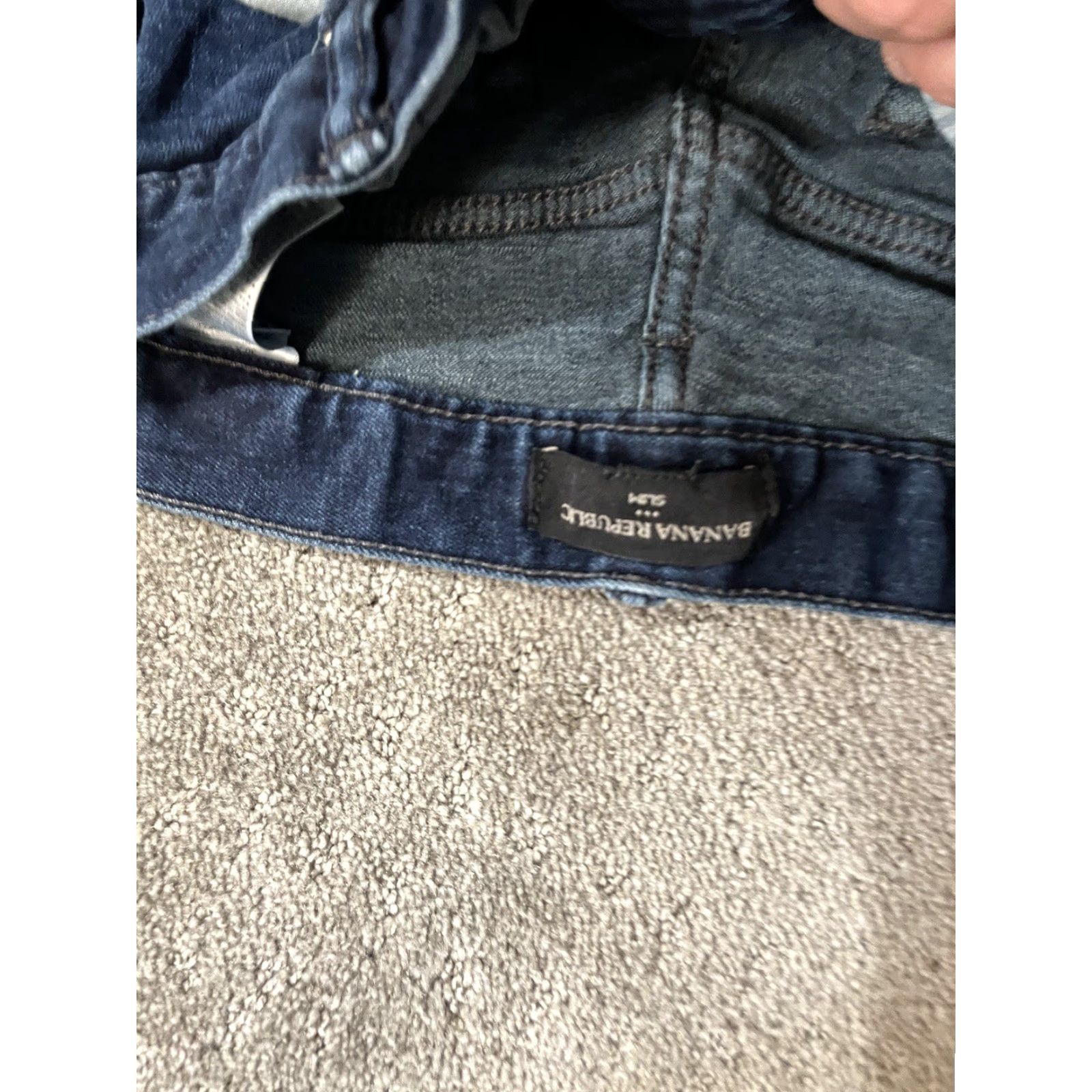 Banana Republic Banana Republic Slim Fit Men’s Jeans Blue Denim 30x30 Regular Inseam 30 Size US 30 / EU 46 - 5 Thumbnail