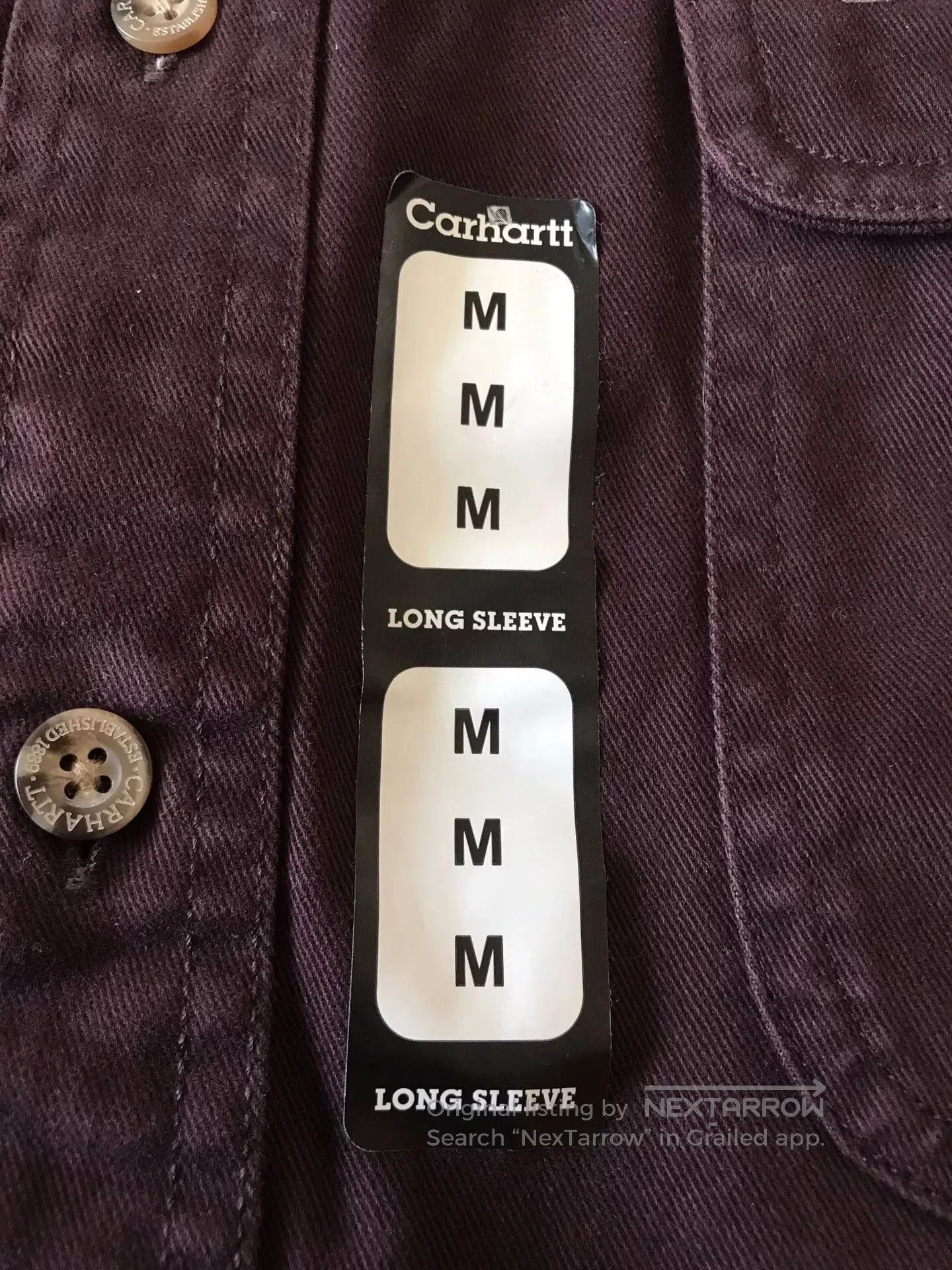 Carhartt Carhartt S09 DWN Heavy Work Shirt. Size US M / EU 48-50 / 2 - 6 Thumbnail