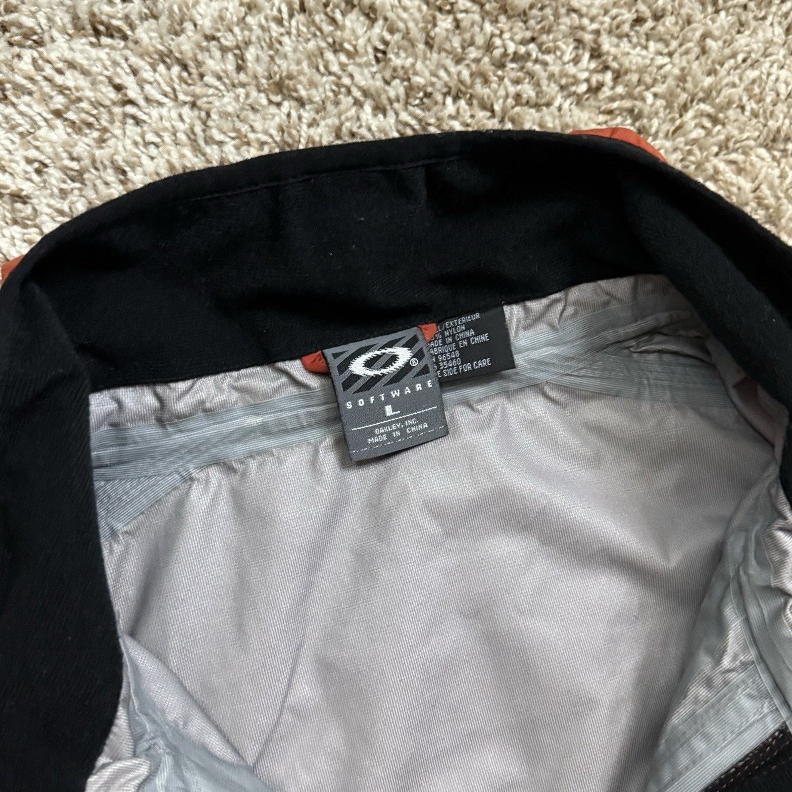Oakley × Vintage RARE Vintage Y2K Oakley Software Ski Jacket Orange Size L Size US L / EU 52-54 / 3 - 6 Thumbnail