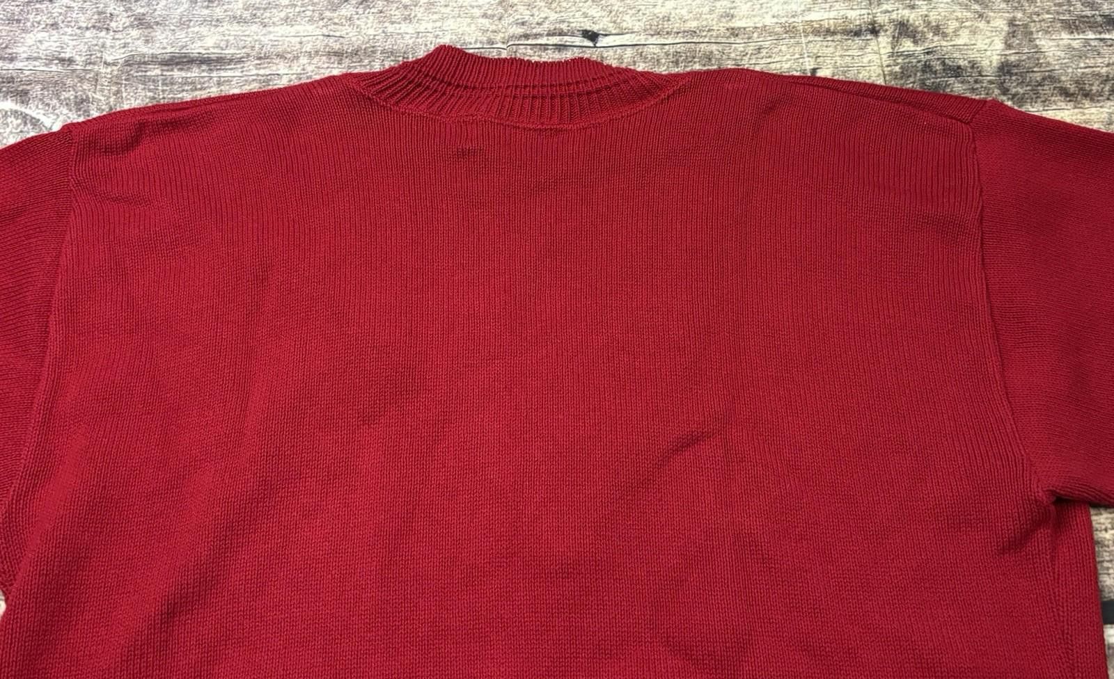 Other VTG Scottish Isle by Bernette Sweater Mens L Golf Cotton USA Size US L / EU 52-54 / 3 - 8 Thumbnail