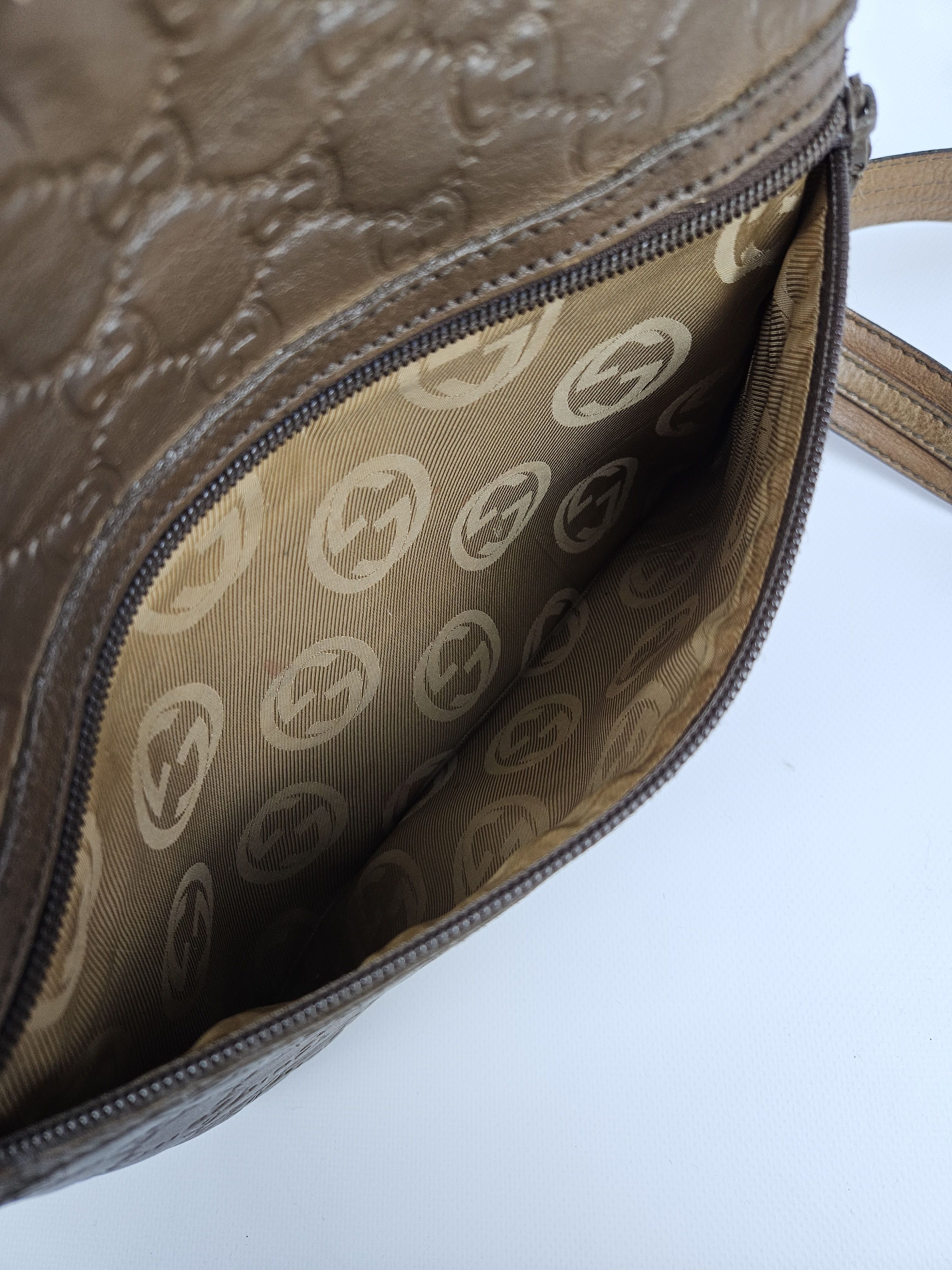Gucci Gucci guccissima gg calf leather shoulder crossbody bag Size ONE SIZE - 14 Thumbnail