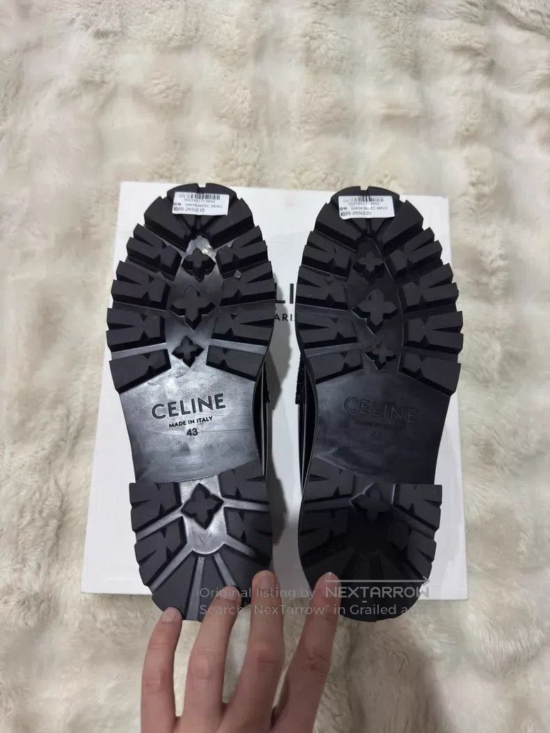 Celine Celine Thick Sole Loafers i Size US 10 / EU 43 - 4 Thumbnail