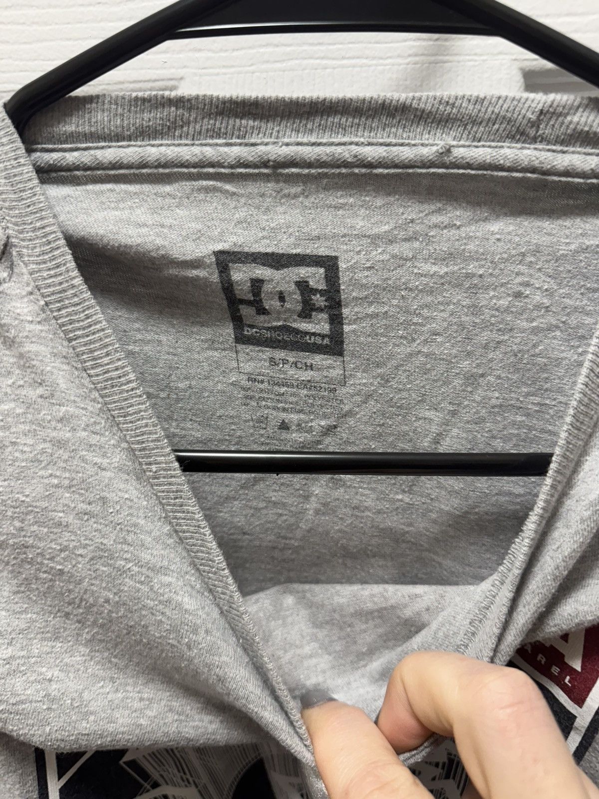 DC DC Vintage 3D Logo AutoCAD Grey Skateboarding Shirt Size US S / EU 44-46 / 1 - 3 Thumbnail
