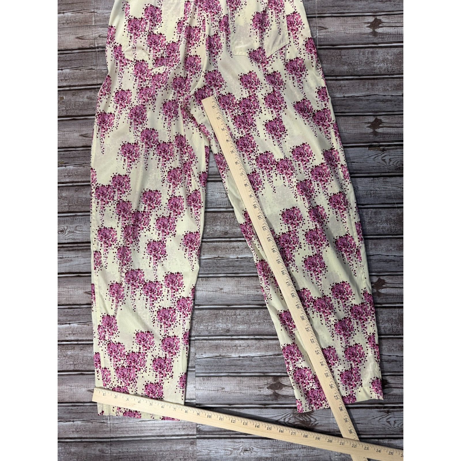 Other Stella Nova Sookie Silk Pants size 4 NWT $339 Anthropologie Size 27" / US 4 / IT 40 - 3 Thumbnail