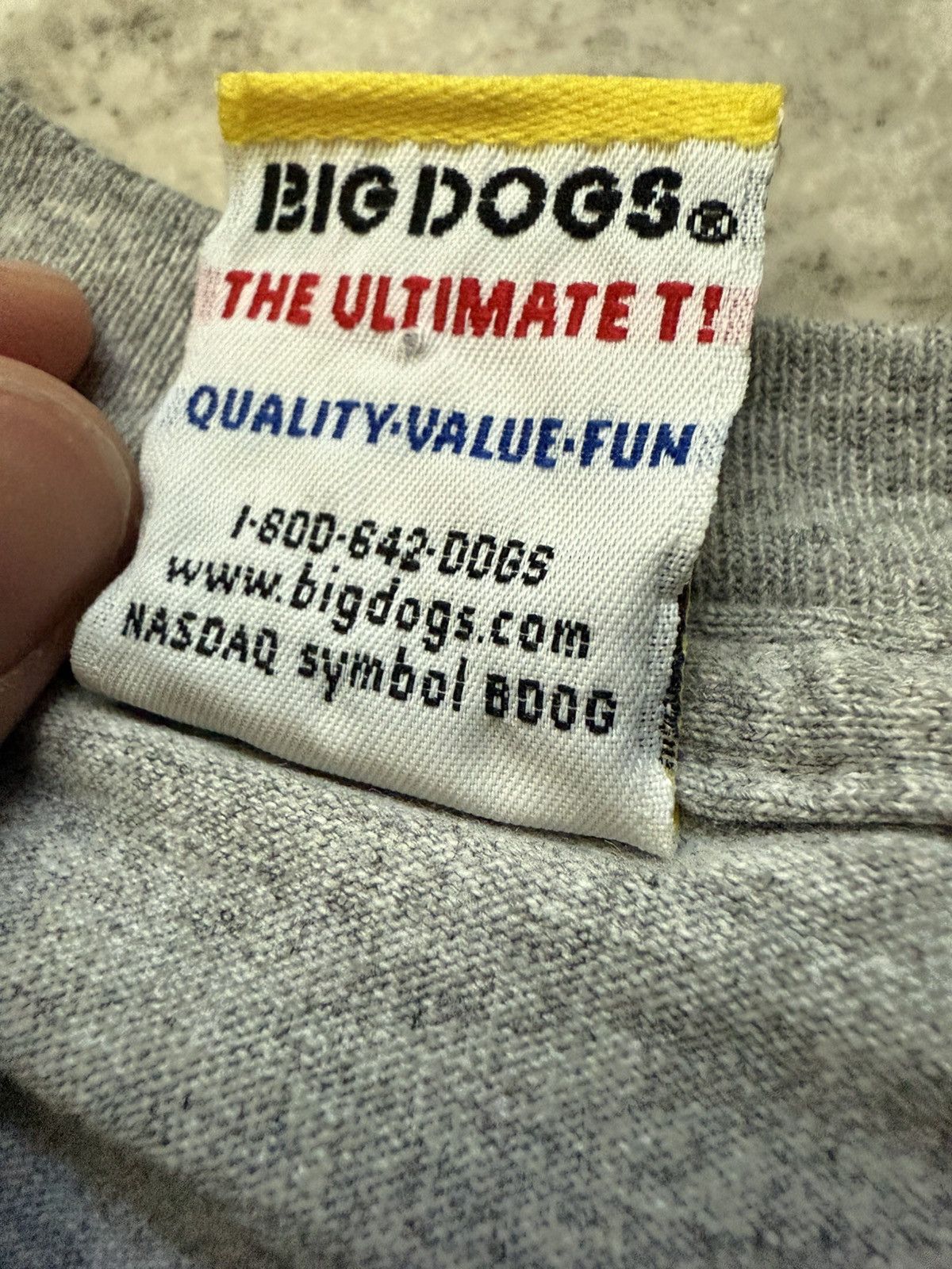 Other Big Dogs ‘I Let The Dogs Out’ T-Shirt Size US L / EU 52-54 / 3 - 4 Thumbnail