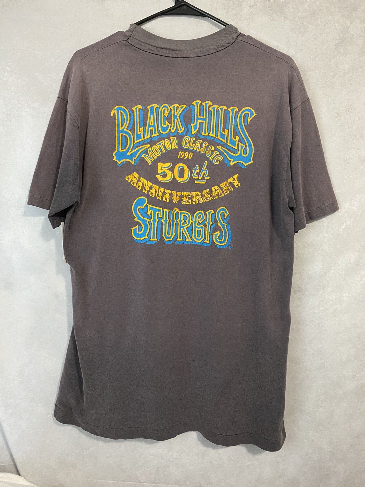 Vintage 1990 Sturgis Super Fader Tee Size XL Size US XL / EU 56 / 4 - 3 Thumbnail