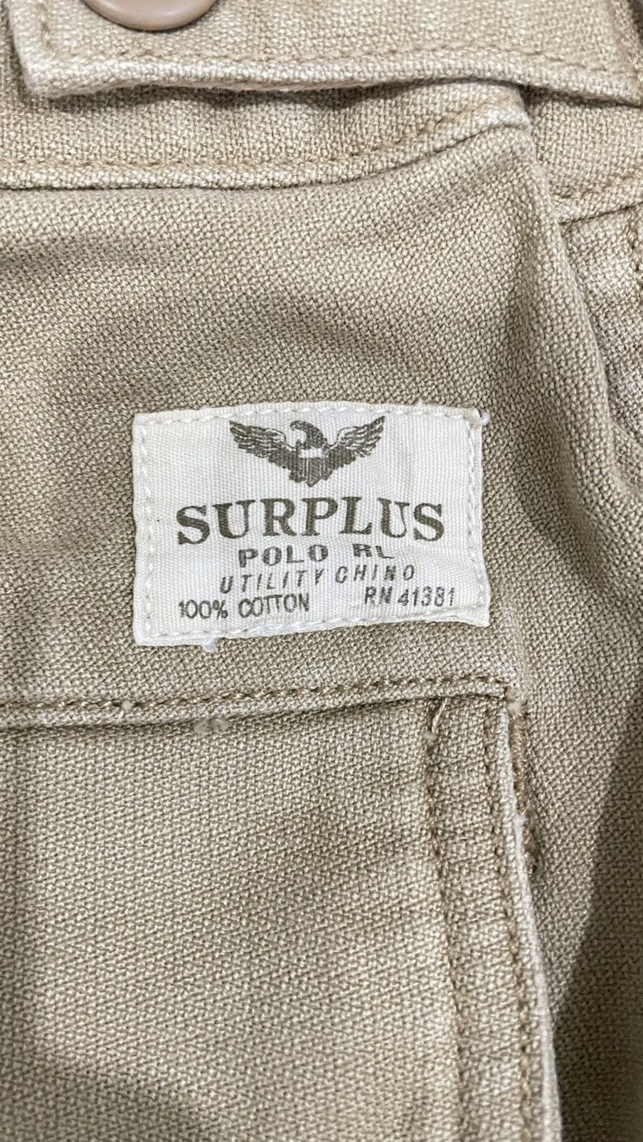 Polo Ralph Lauren Polo Ralph Lauren Cargo Trousers Size US 34 / EU 50 - 6 Thumbnail