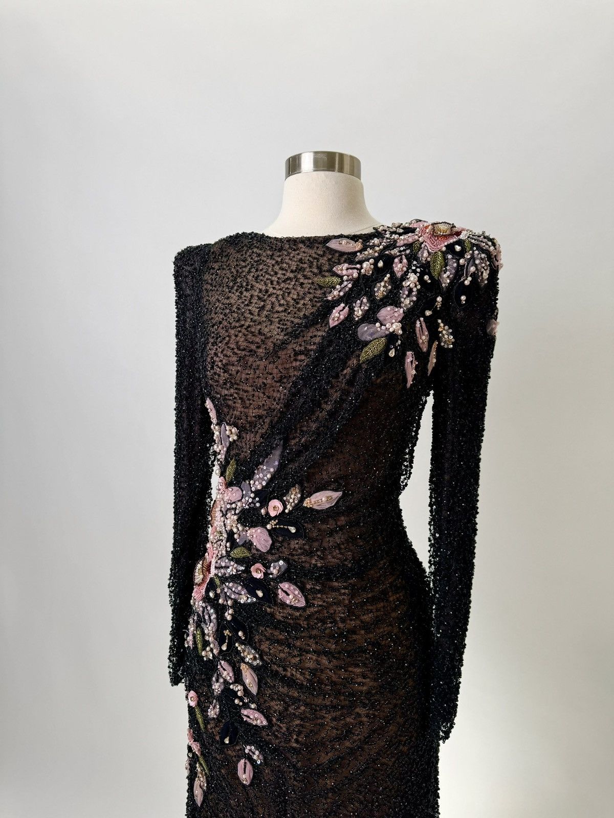 Other Preloved US 6 Maxi Anna Augusta Handcrafted Evening Dress Size M / US 6-8 / IT 42-44 - 3 Thumbnail