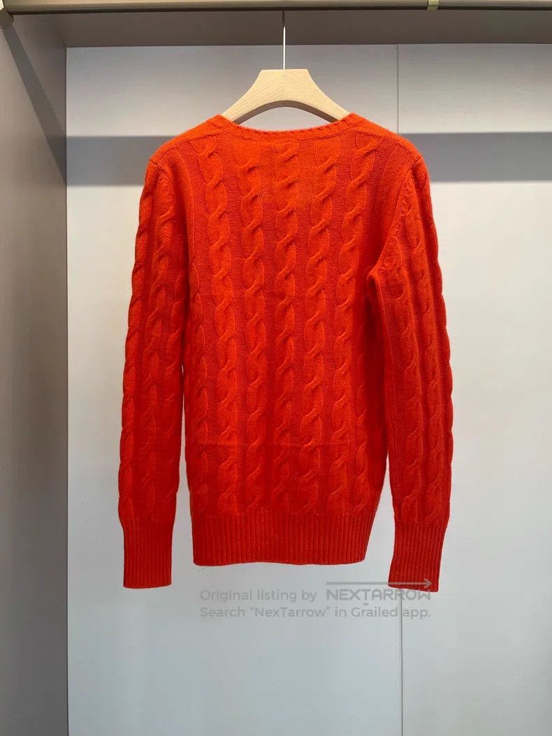 Loro Piana Loro Piana Red Cashmere Sweater Size XS / US 0-2 / IT 36-38 - 2 Thumbnail