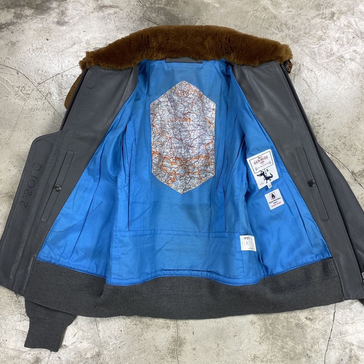 Other Der Sammler Solo M422 Flight Leather Jacket Size US S / EU 44-46 / 1 - 9 Thumbnail